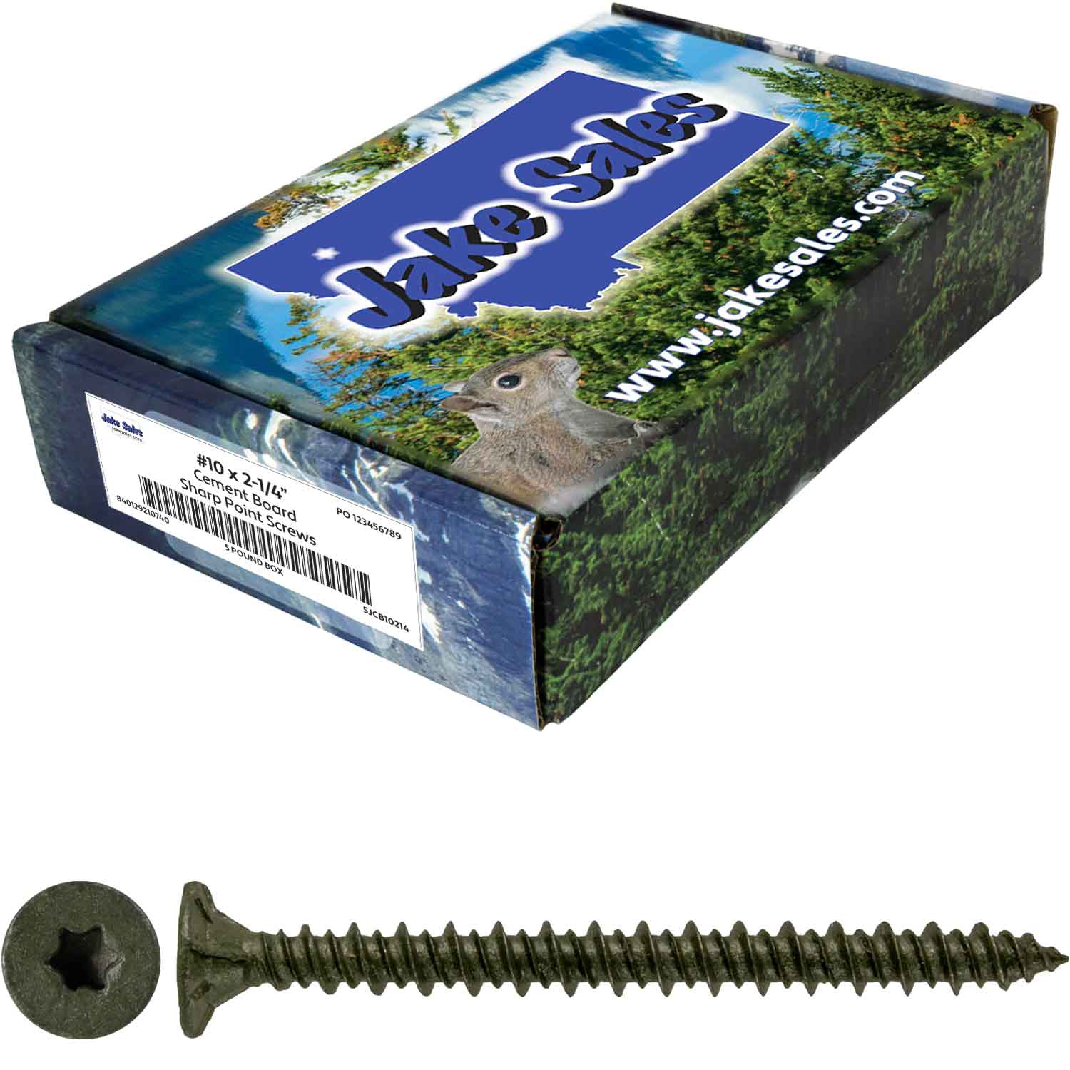 #10 Cement Board Torx/Star Head Screws SHARP POINT for Fastening Cement Backer Board/Cement Board/Tile Board - Torx/Star - T-25 Torx Head - Image 56