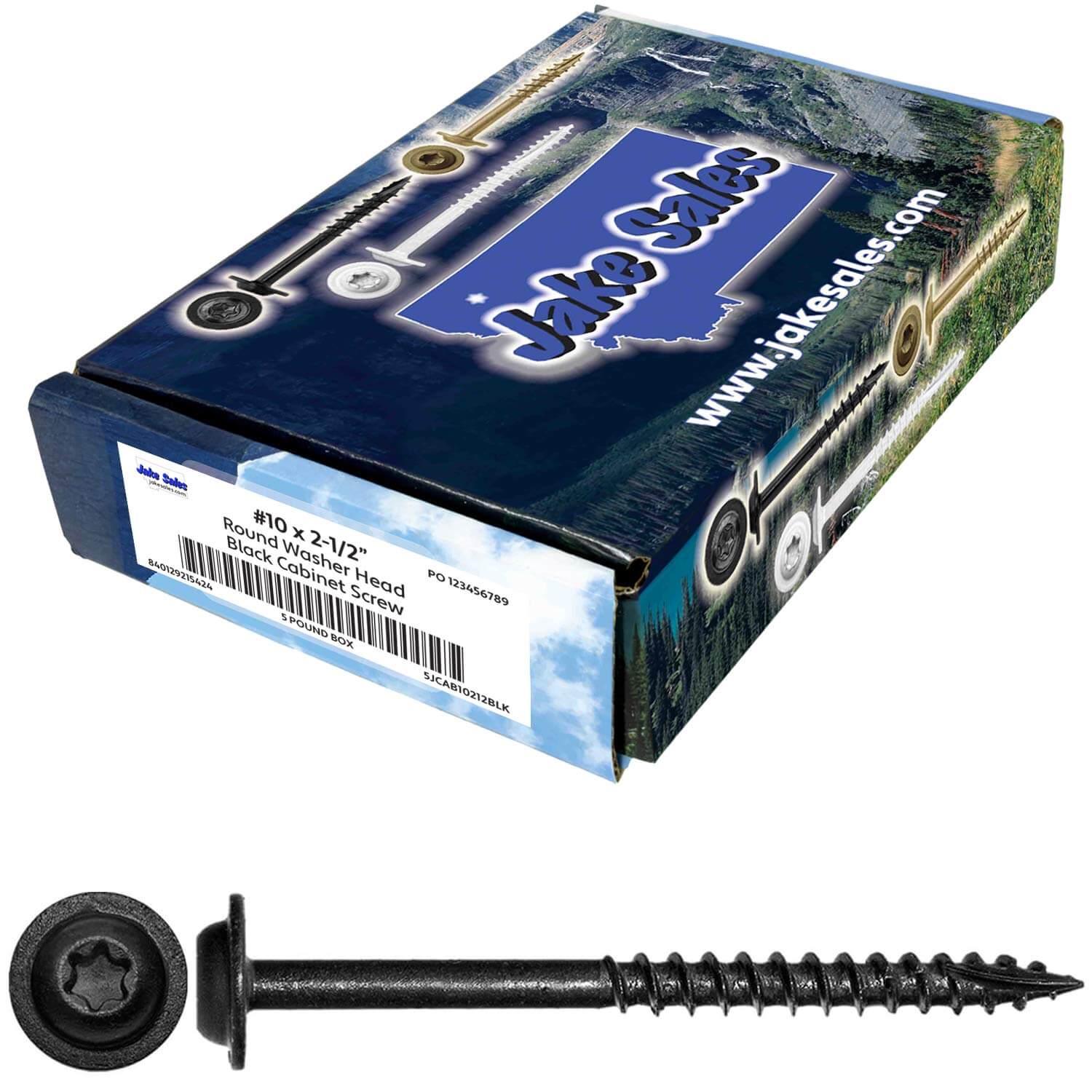 #10 Round Washer Head Truss Head Screw. Torx/Star Drive Head Wood Screws. Multipurpose Cabinet, Furniture, Siding and Trim and General Construction - Image 7