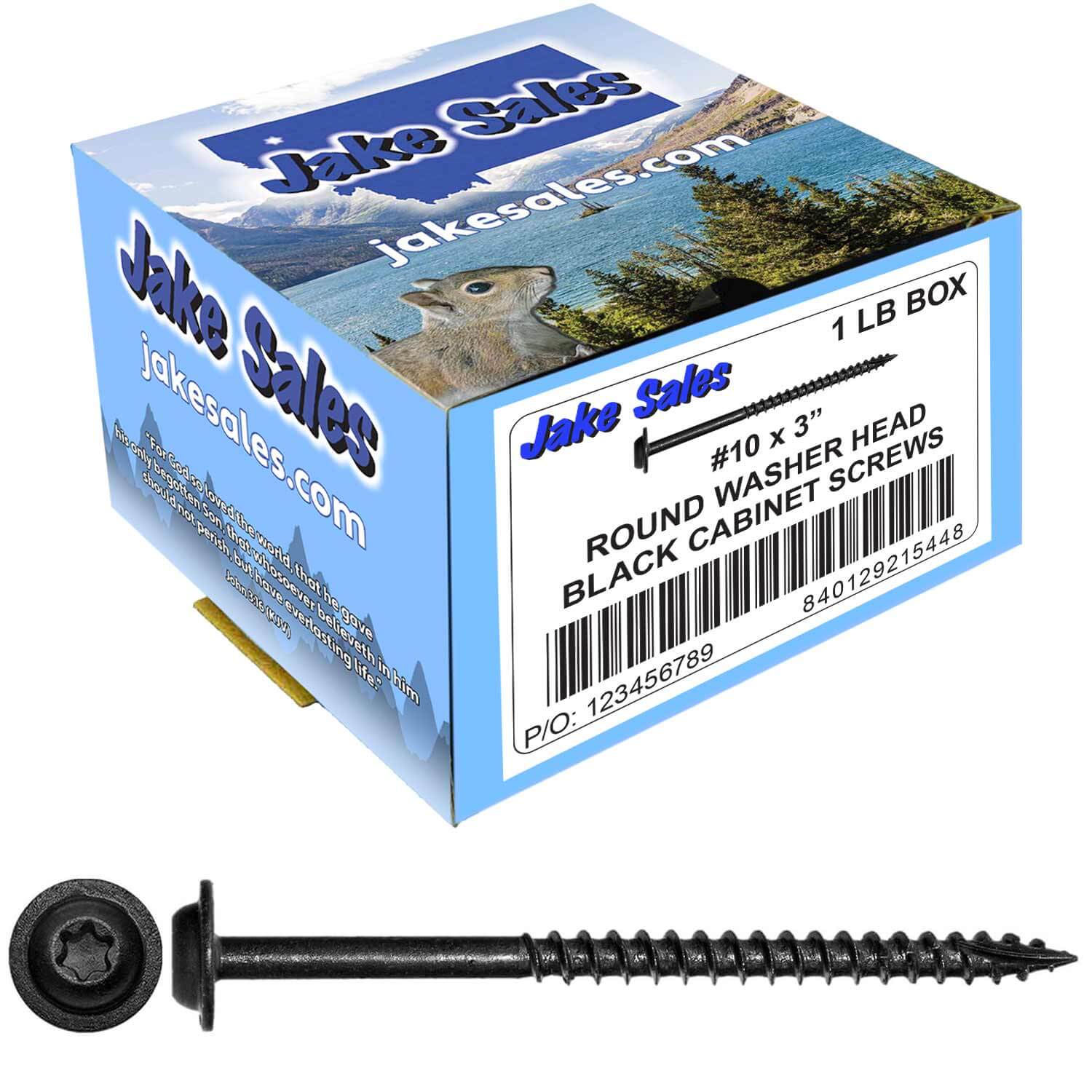 #10 Round Washer Head Truss Head Screw. Torx/Star Drive Head Wood Screws. Multipurpose Cabinet, Furniture, Siding and Trim and General Construction - Image 9