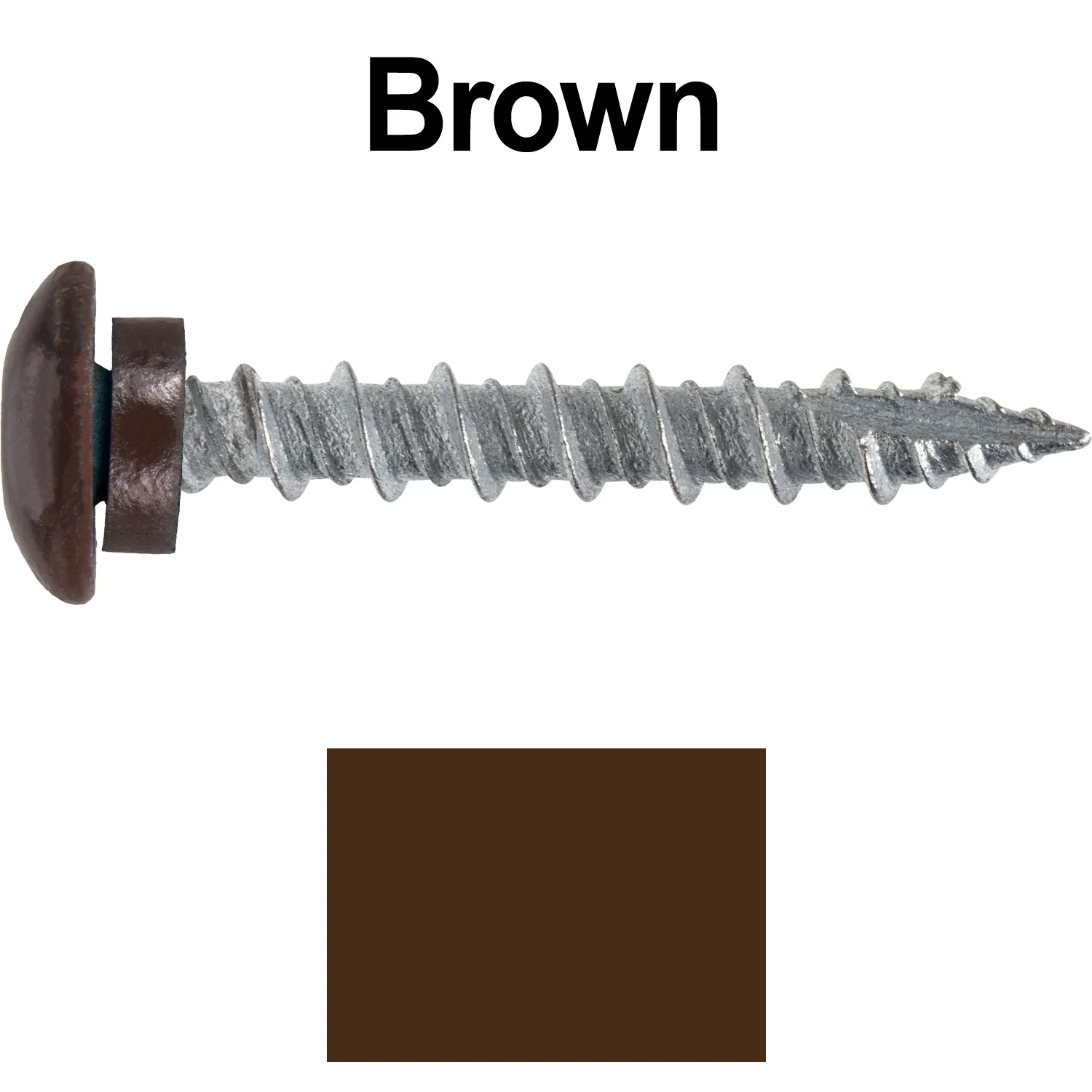 10 x 1-1/2” LOW PROFILE Star Head Roofing Screws - HI-LO Thread - Metal To Wood - T25 Torx Drive Head - EPDM washer - Image 24