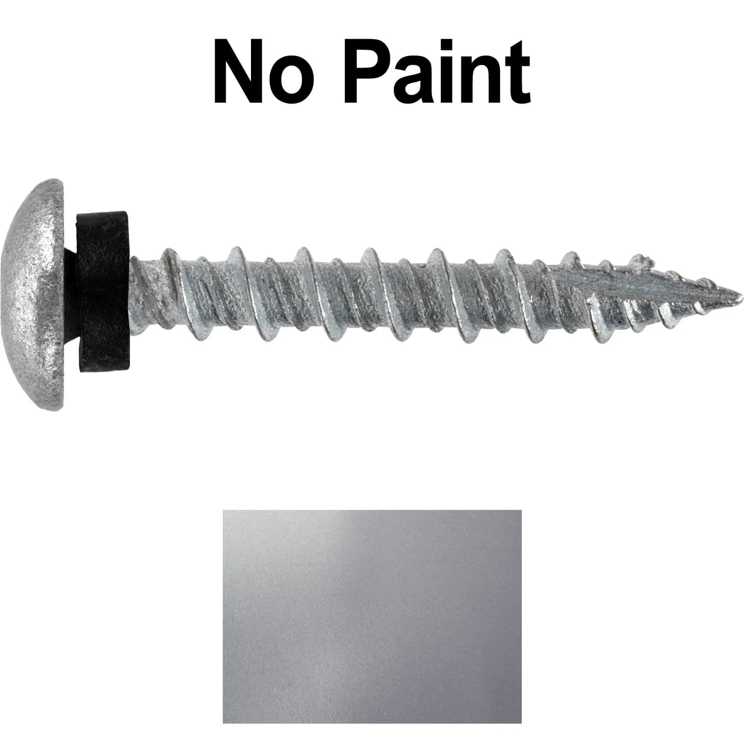 10 x 1-1/2” LOW PROFILE Star Head Roofing Screws - HI-LO Thread - Metal To Wood - T25 Torx Drive Head - EPDM washer - Image 30