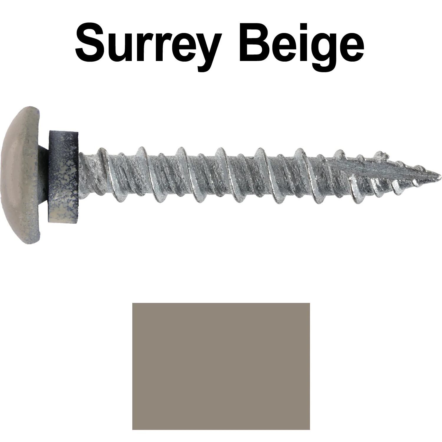 10 x 1-1/2” LOW PROFILE Star Head Roofing Screws - HI-LO Thread - Metal To Wood - T25 Torx Drive Head - EPDM washer - Image 31