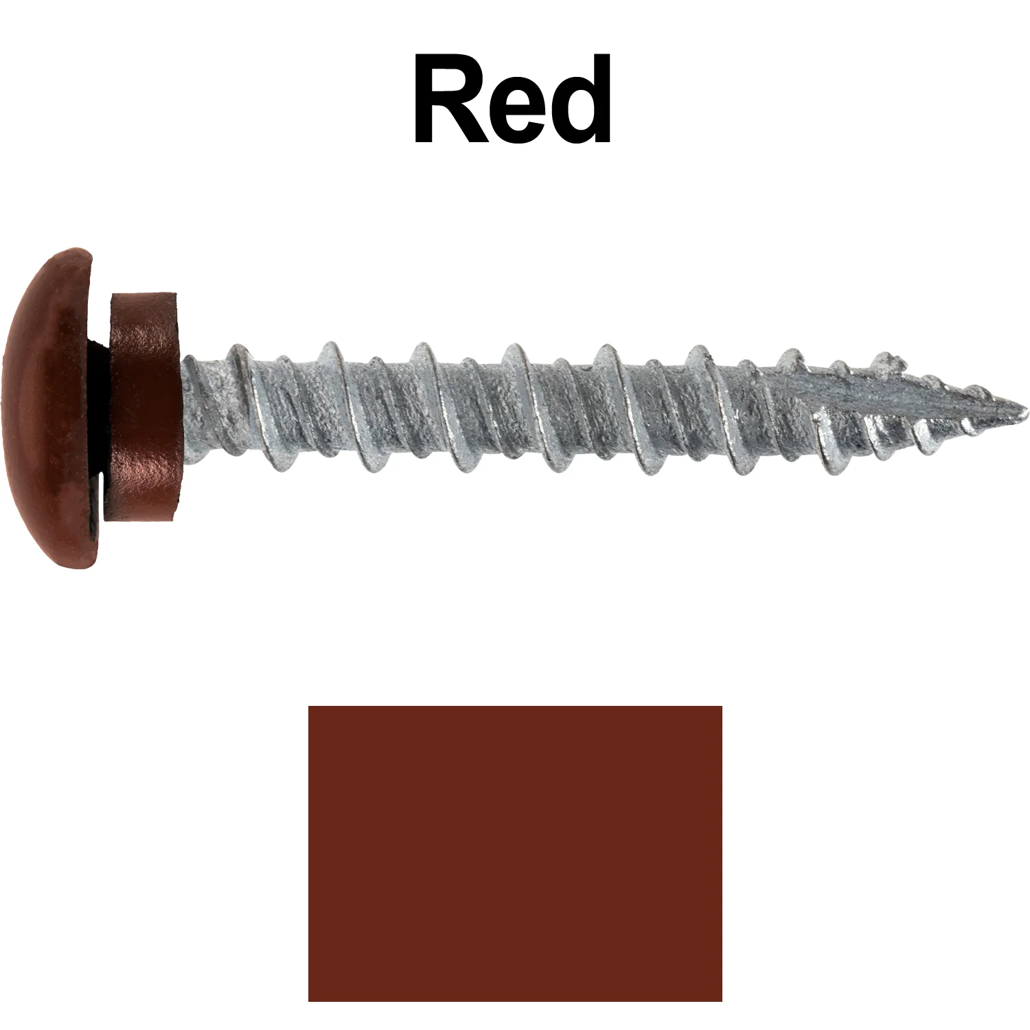 10 x 1-1/2” LOW PROFILE Star Head Roofing Screws - HI-LO Thread - Metal To Wood - T25 Torx Drive Head - EPDM washer - Image 40