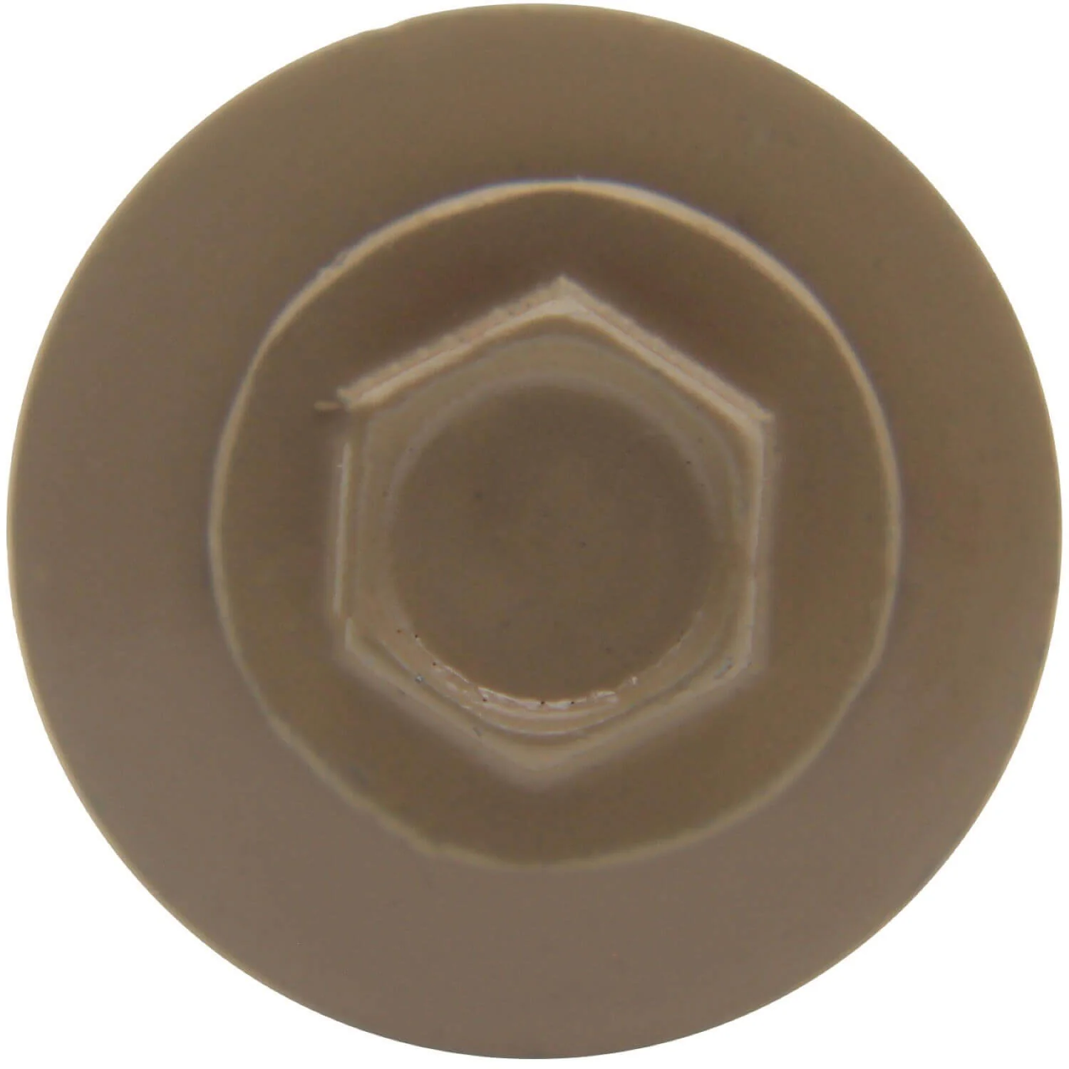 #10 X 1" HI-LO Zinc Aluminum Cap Metal Roofing Screws - Hex Washer Head - Self starting/self tapping - EPDM washer. Colored head. - Image 123