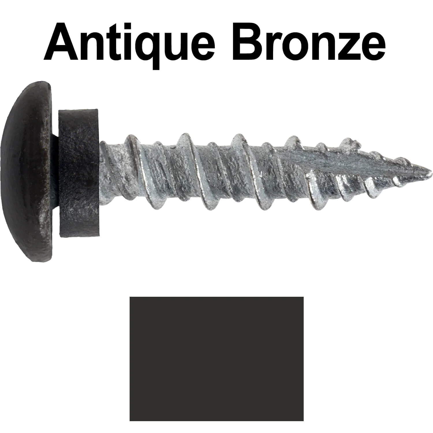 10 X 1" - LOW PROFILE Star Head Roofing Screws - HI-LO Thread - Metal To Wood - T25 Torx Drive Head - EPDM washer. - Image 62