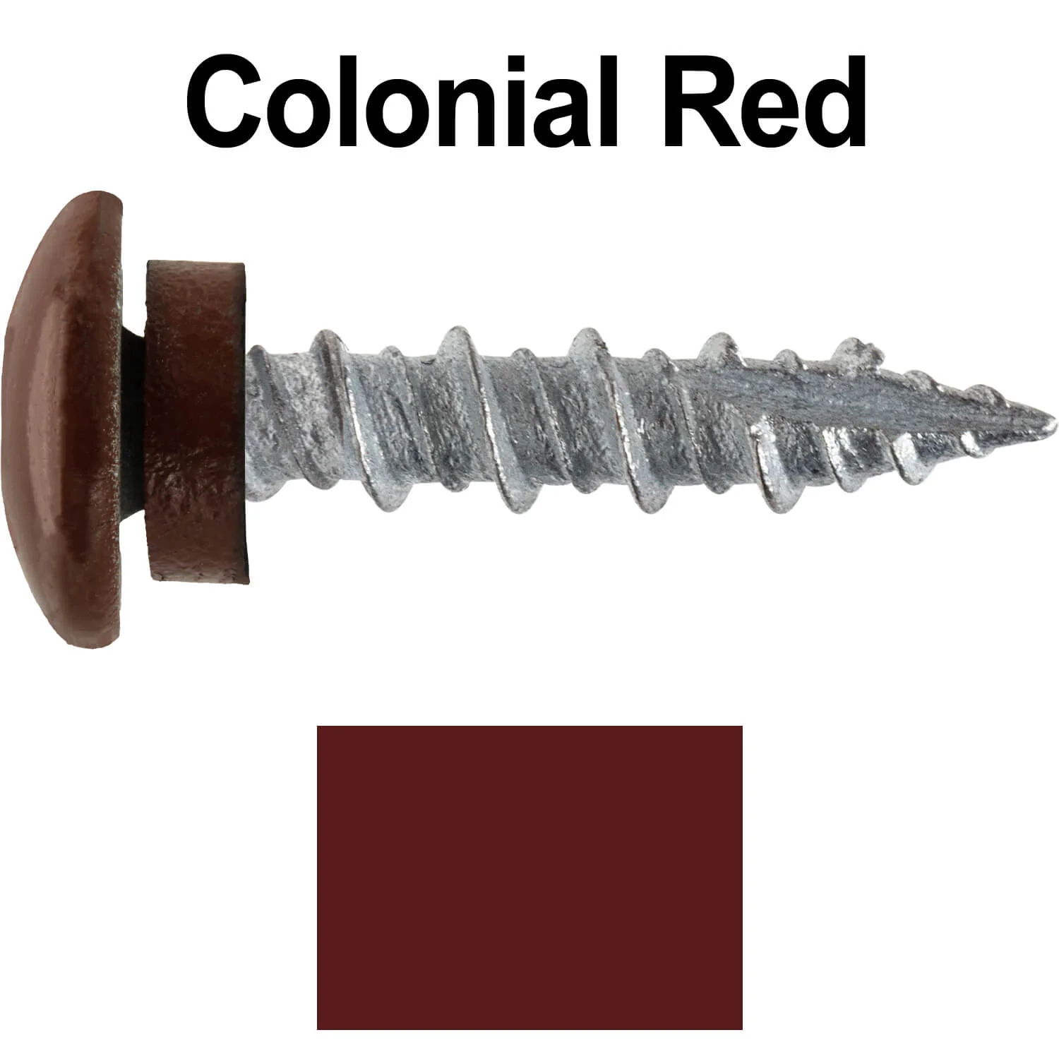 10 X 1" - LOW PROFILE Star Head Roofing Screws - HI-LO Thread - Metal To Wood - T25 Torx Drive Head - EPDM washer. - Image 78