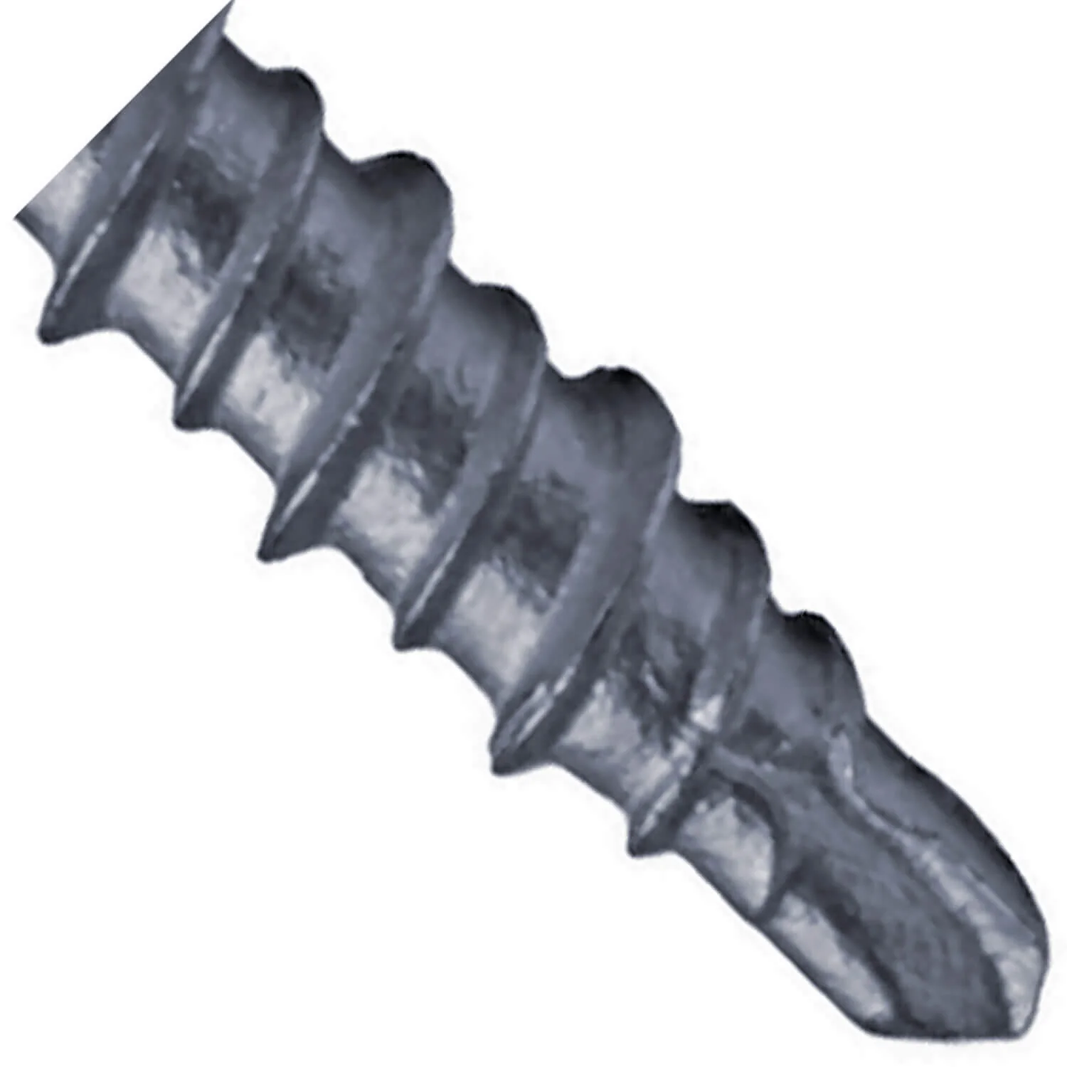 #10 x 2-1/2" Mini Driller Sheet Metal Roofing Screw - Hex Washer Head -  Self starting metal to wood siding screws. EPDM washer. Colored head. - Image 4