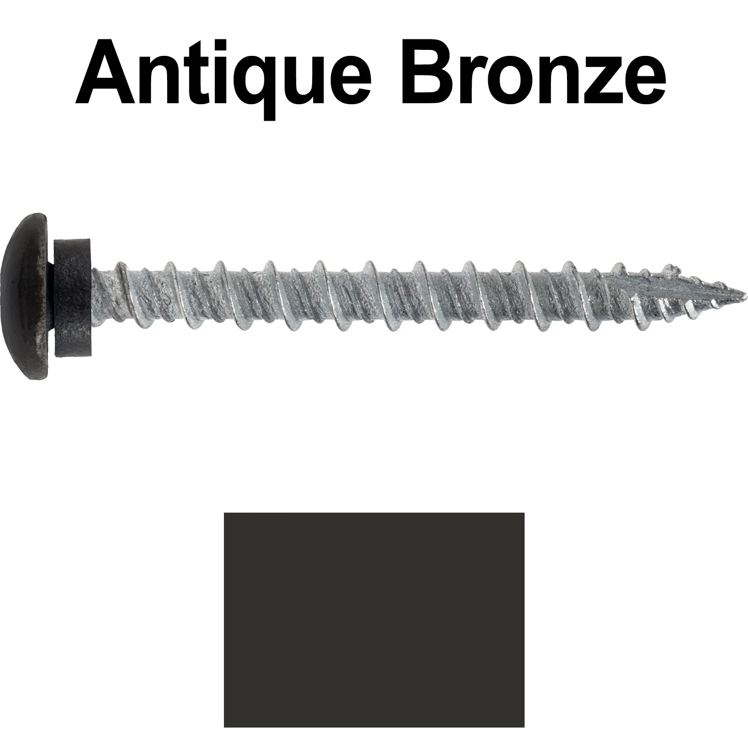 10 x 2" LOW PROFILE Star Head Roofing Screws - HI-LO Thread - Metal To Wood - T25 Torx Drive Head - EPDM washer. - Image 20