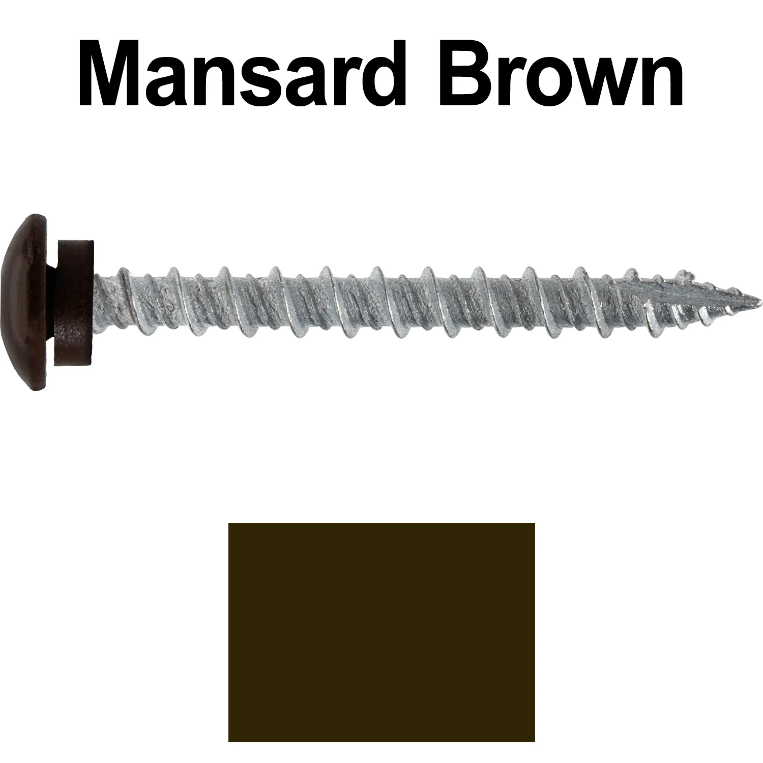 10 x 2" LOW PROFILE Star Head Roofing Screws - HI-LO Thread - Metal To Wood - T25 Torx Drive Head - EPDM washer. - Image 24