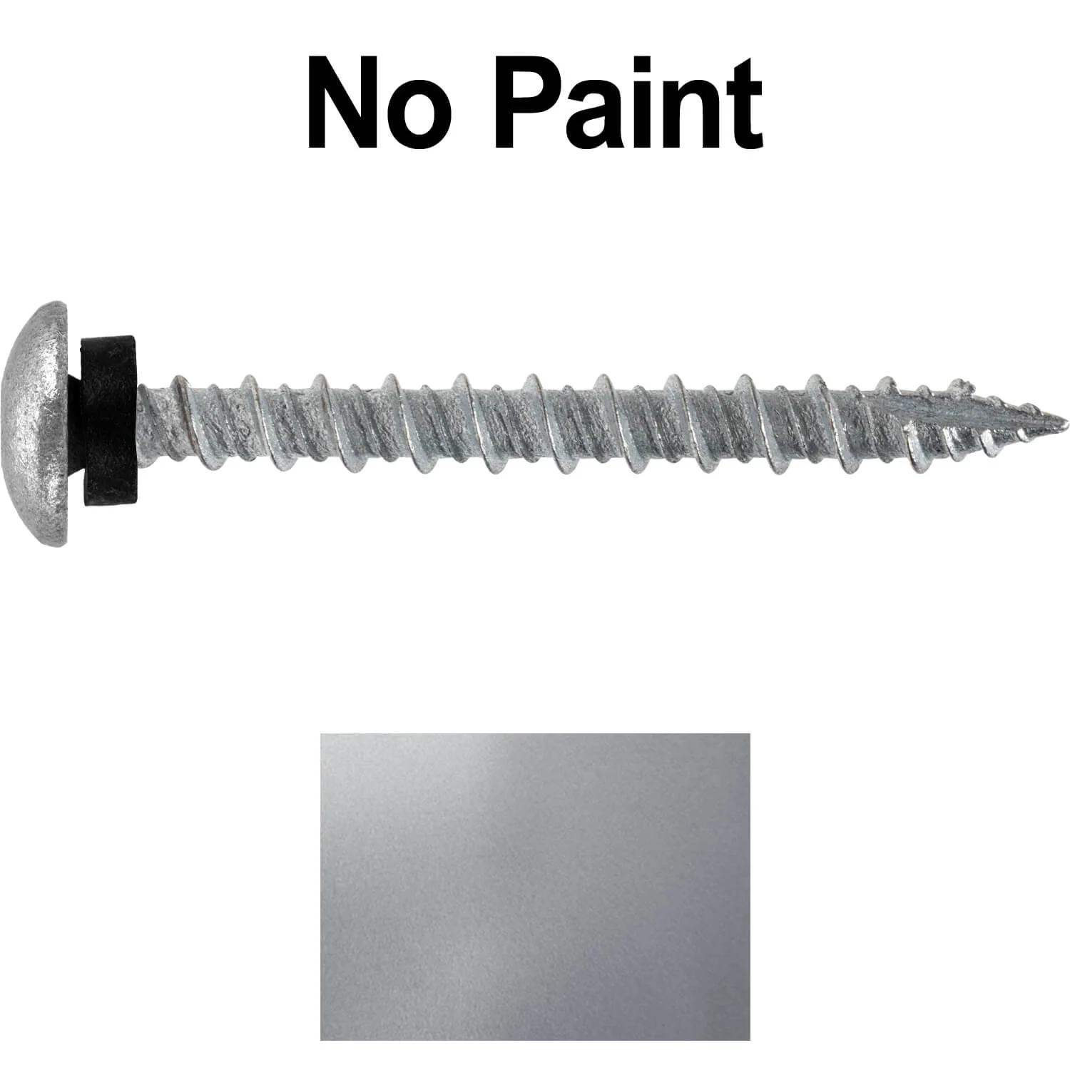 10 x 2" LOW PROFILE Star Head Roofing Screws - HI-LO Thread - Metal To Wood - T25 Torx Drive Head - EPDM washer. - Image 37