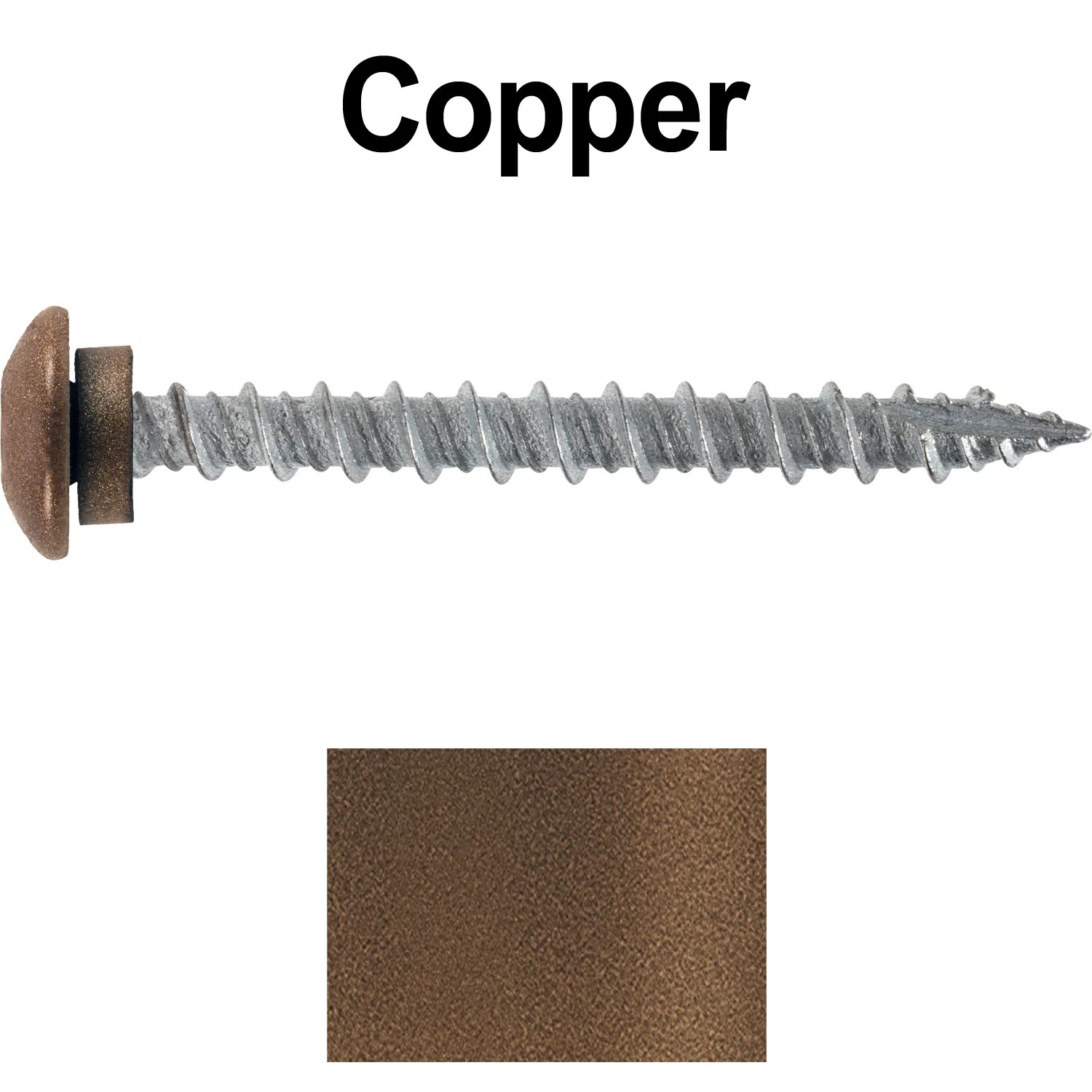 10 x 2" LOW PROFILE Star Head Roofing Screws - HI-LO Thread - Metal To Wood - T25 Torx Drive Head - EPDM washer. - Image 40