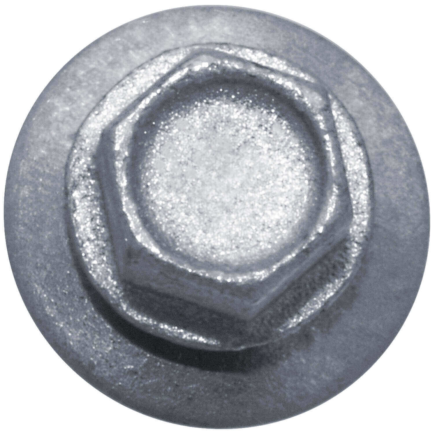 #10 x 3" Metal ROOFING SCREWS - Hex Washer Head - Self starting/self tapping - EPDM washer. Colored head. - Image 3