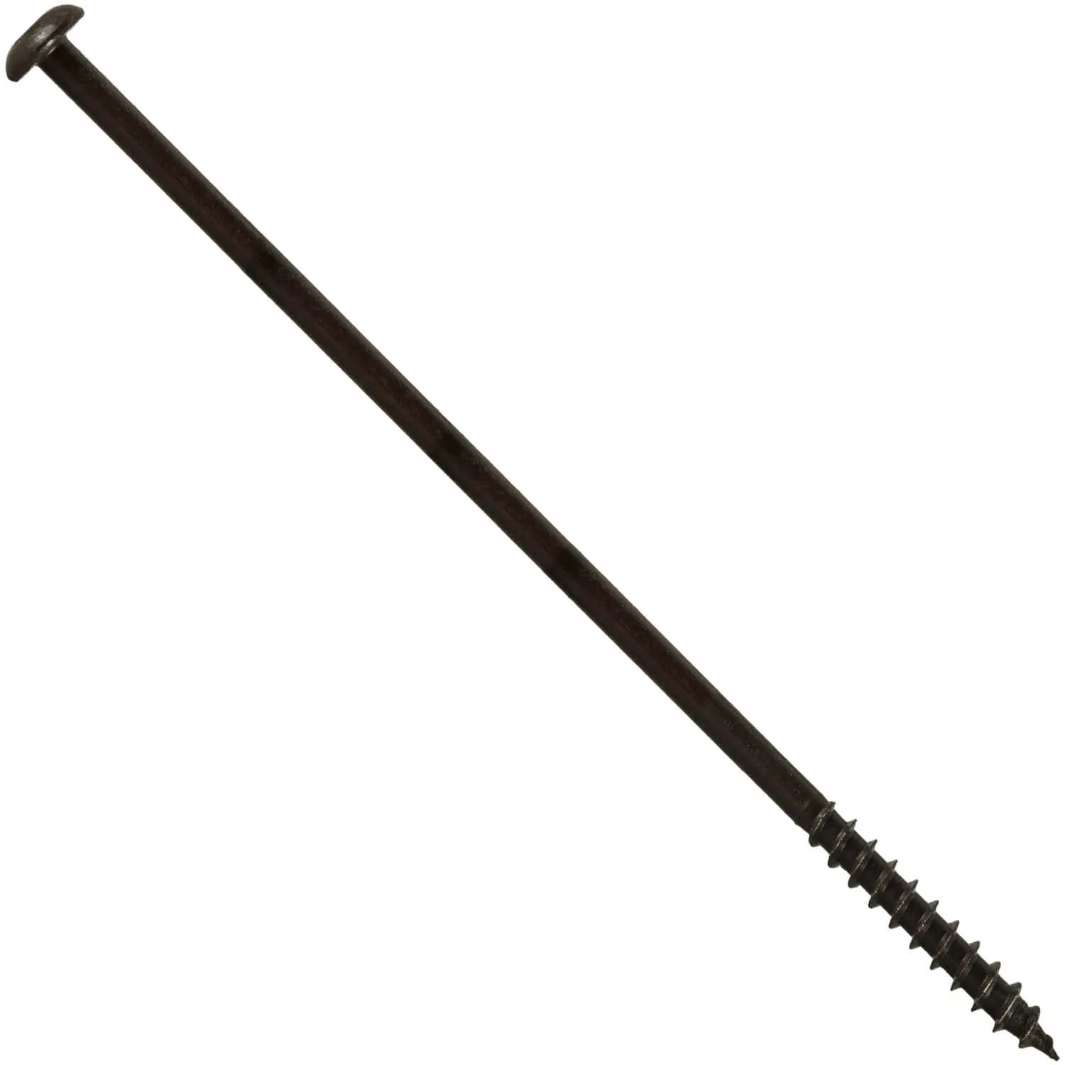 #14 x 7" Ceramic Coated Torx/Star Drive Gutter Screws -  For Fastening Gutters to Wood - Torx/Star T-30 Drive Head - Image 43
