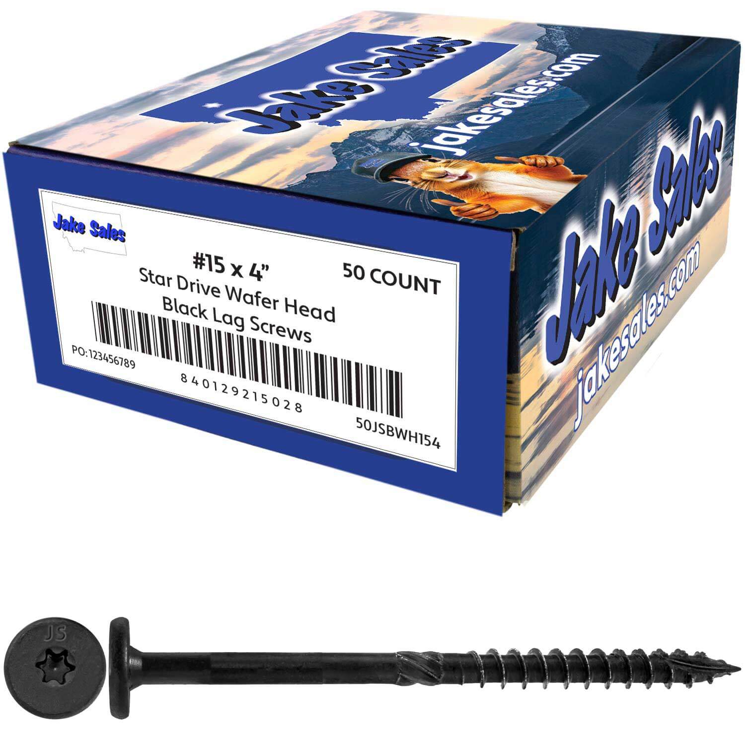 #15 Black Wafer Head Structural Lag Screws. Used for Log Construction, Timber Framing, Laminated Beams and Pole Barns Among Other Uses. T-30 Torx/Star Drive - Image 10