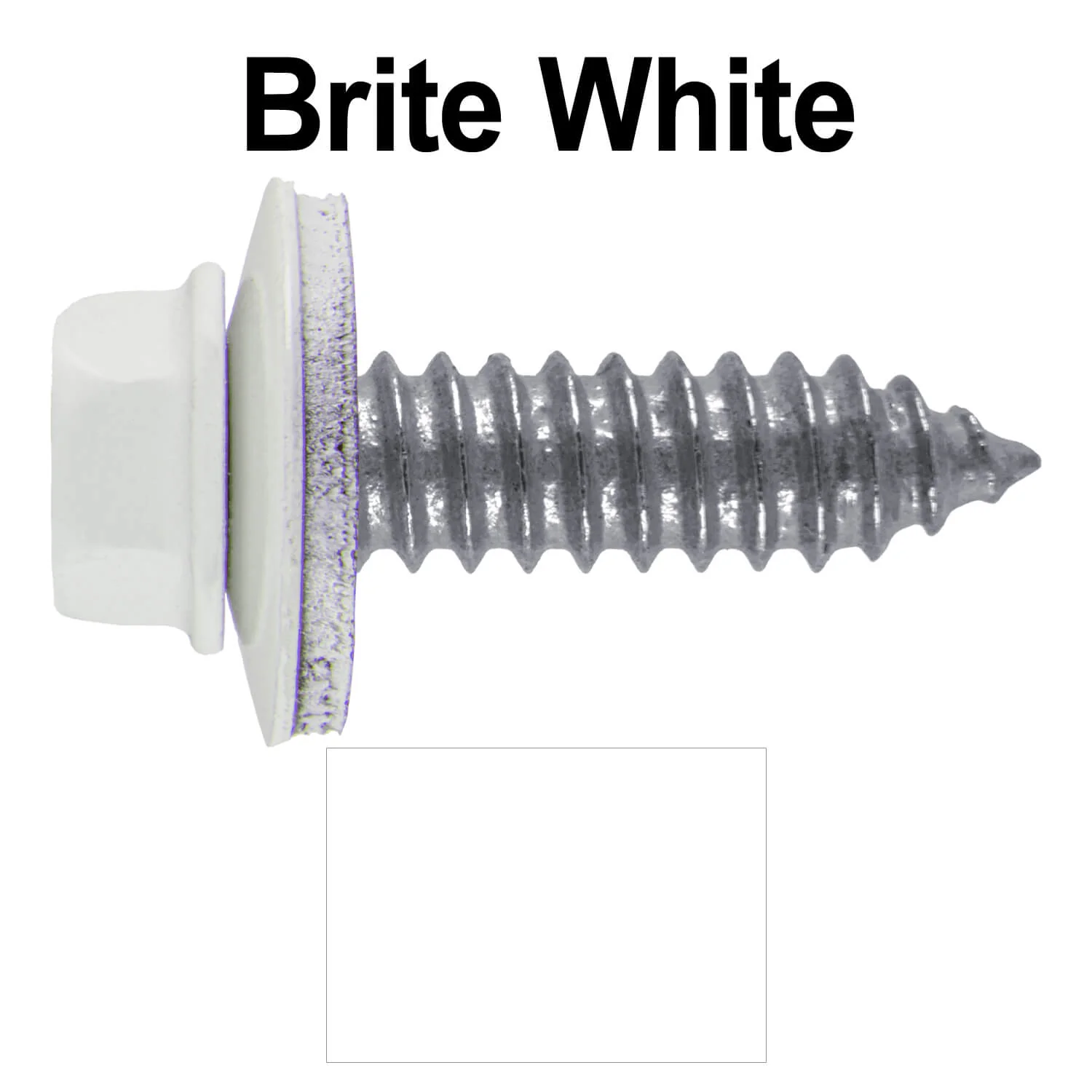 17 x 1"  Metal Roofing Screws - Metal Panel to Metal Purlins and Recovery Screws - Hex Washer Head - EPDM washer. - Image 52