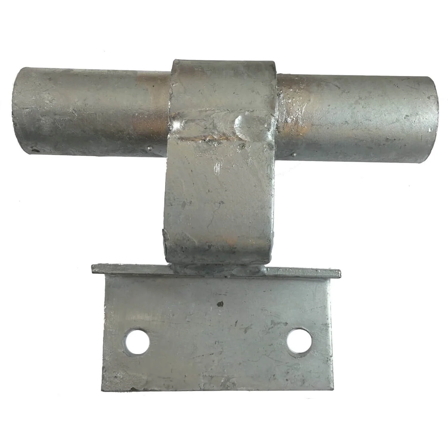 6" CHAIN LINK WALL MOUNTED ROLLING GATE HARDWARE KIT: (Chain Link Fence Gate Parts) (6" Rut Runner, 2 Track Wheels, 6 Wall Mounted Track Brackets, 1 Rolo Latch) - Image 7
