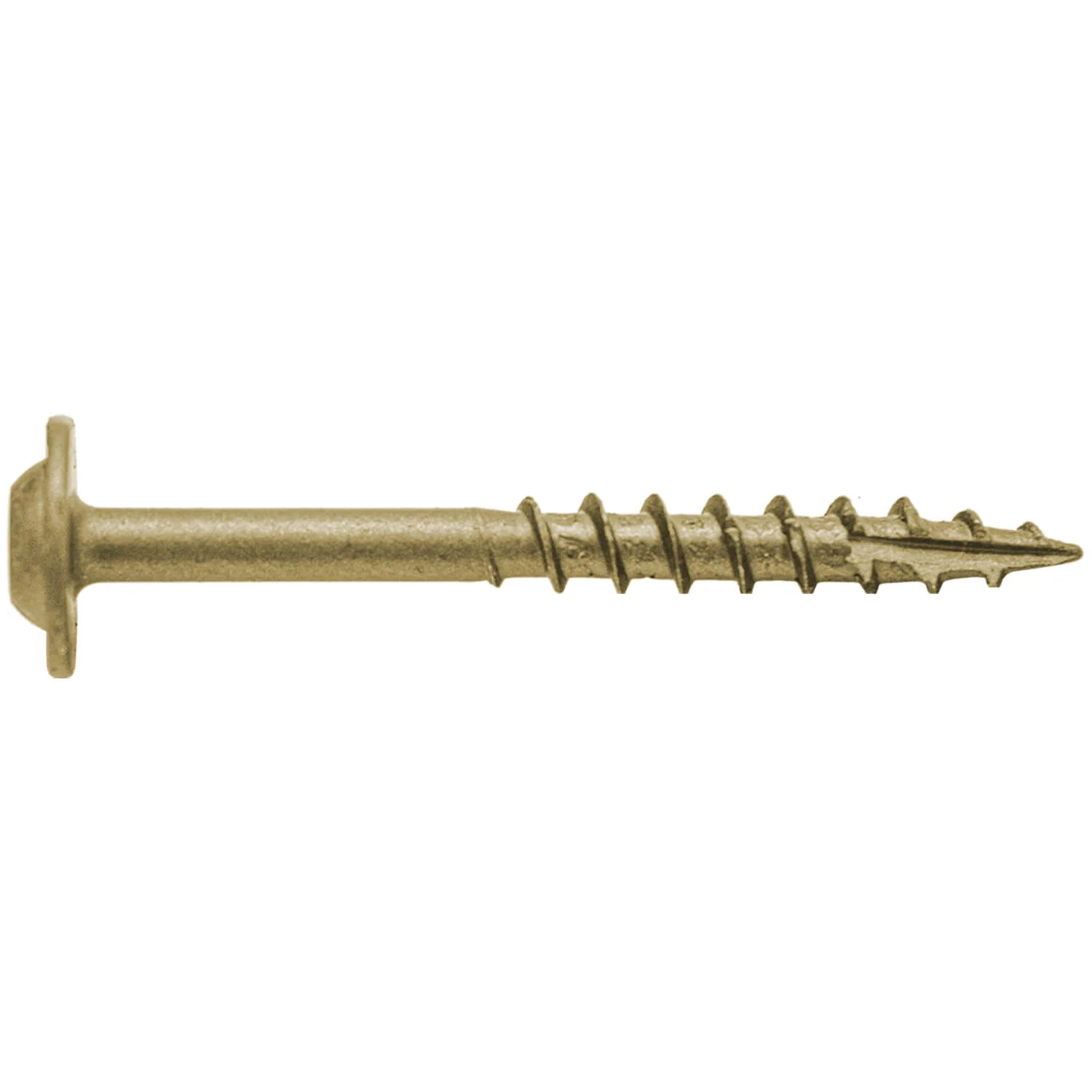 7x1-5/8" Bronze Star Multipurpose Exterior Coated Modified Truss Head Cabinet Wood Screw, Torx Drive - (Full Box Pallet) ~120,960 Screw Count. (OVERSTOCK) - Image 3