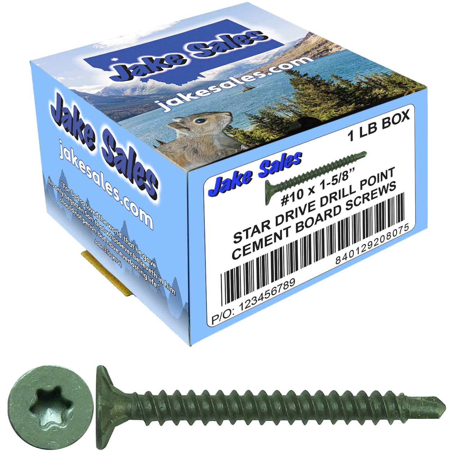 #10 Cement Board Torx/Star Head Screws DRILL POINT for Fastening Cement Backer Board/Cement Board/Tile Board - Torx/Star - T-25 Torx Head - Image 8
