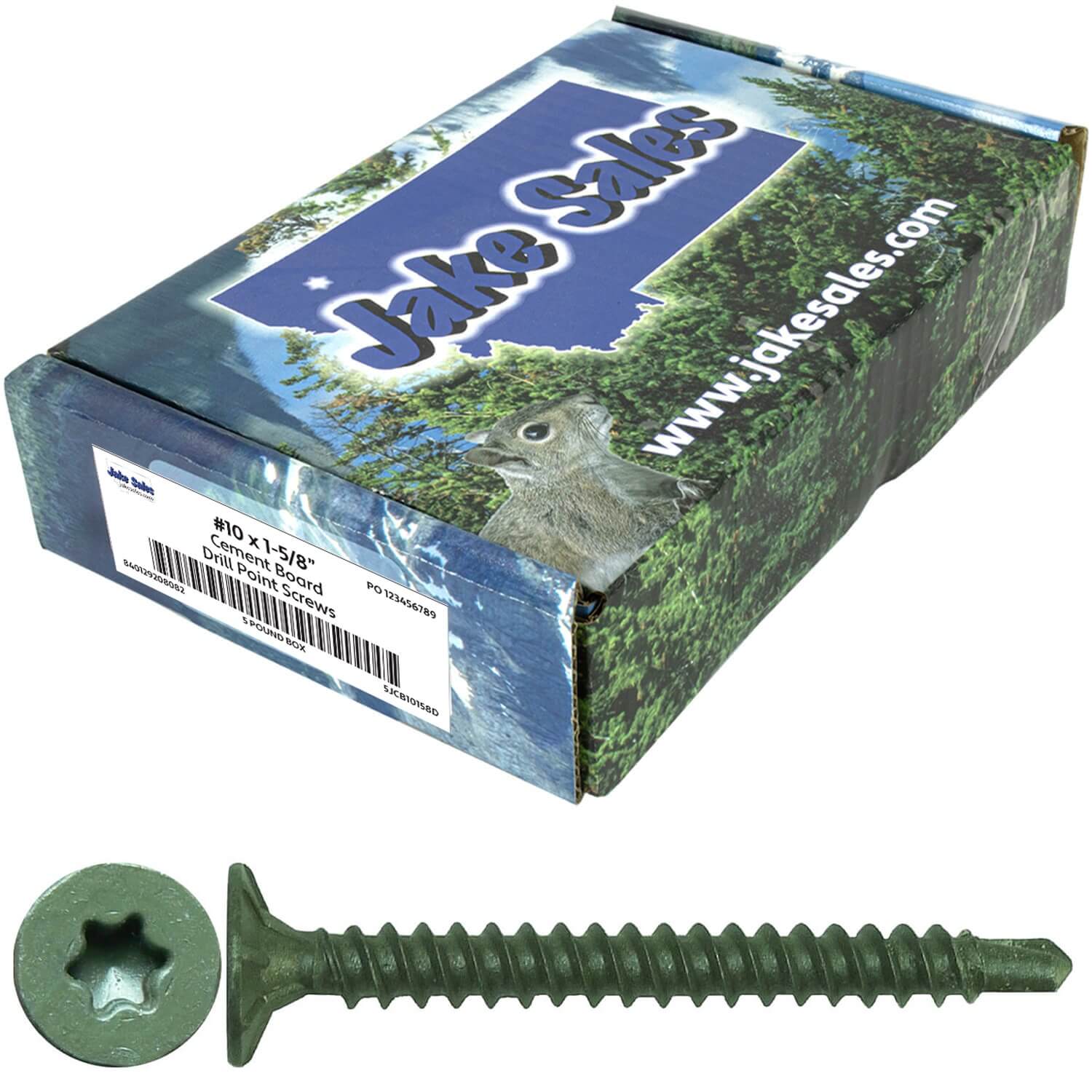 #10 Cement Board Torx/Star Head Screws DRILL POINT for Fastening Cement Backer Board/Cement Board/Tile Board - Torx/Star - T-25 Torx Head - Image 9