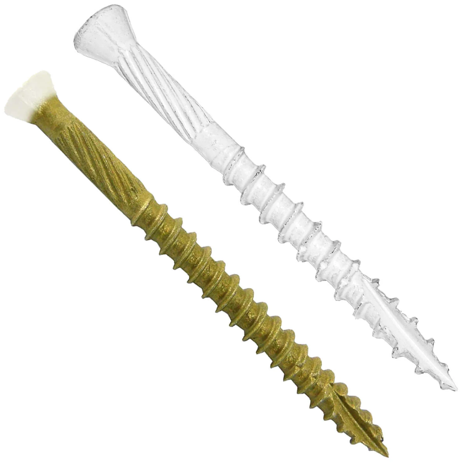 #9 Bronze Star WHITE TRIM HEAD Wood Screw Torx/Star Drive Head- Multipurpose Exterior Coated Torx/Star Drive Wood Screws - Image 39