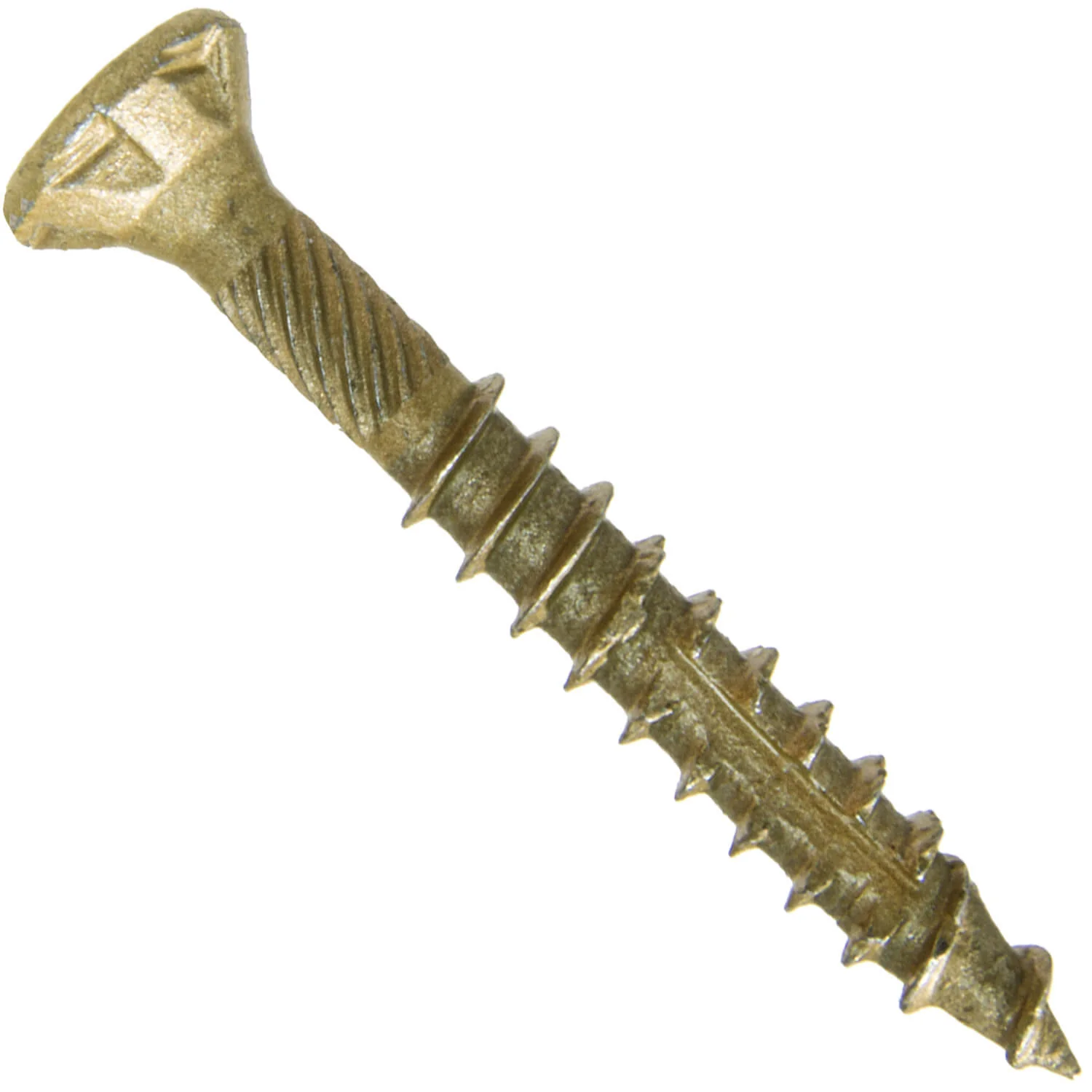 #9 x 1-1/2" Bronze Coated Multipurpose Wood Screw Torx/Star Drive Flat Head Exterior Coated - ACQ Compatible Wood Screws (OVERSTOCK) - Image 6