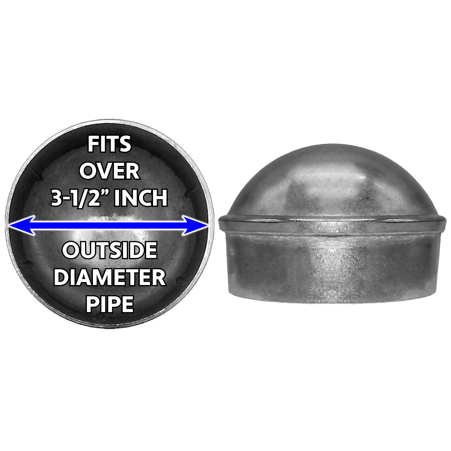 Aluminum Chain Link Fence Post Caps - Image 9