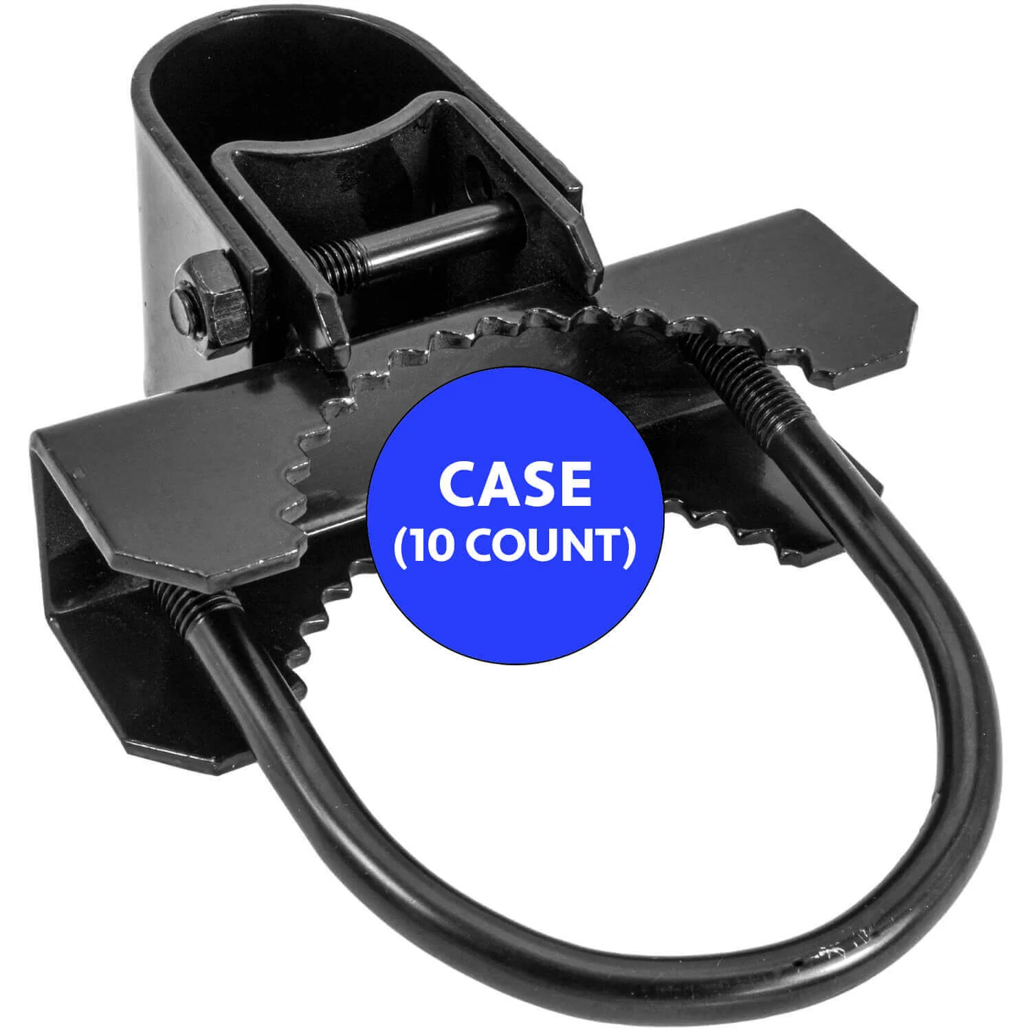 BLACK BULL DOG GATE HINGE - Commercial Heavy Duty - Chain Link Fence Gate Hinge - Image 30