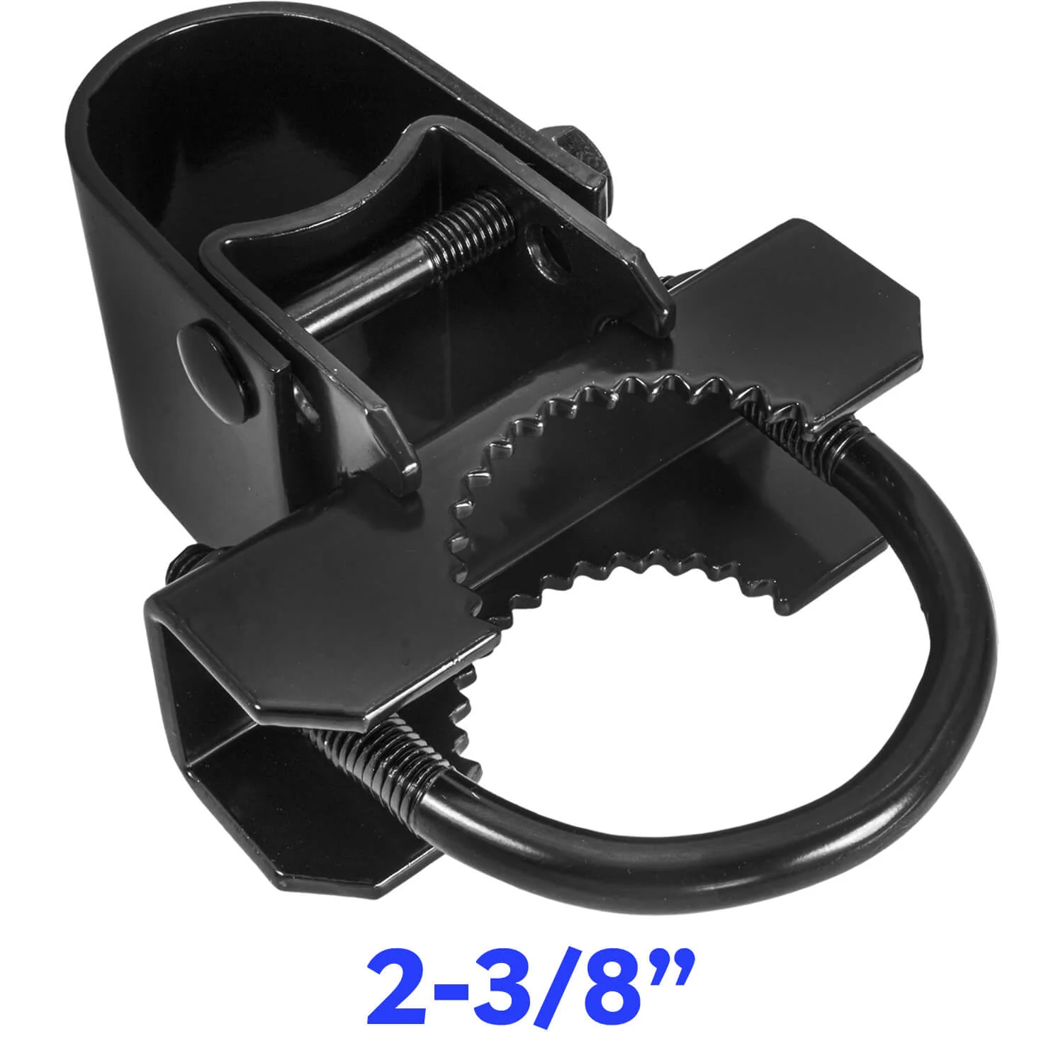 BLACK BULL DOG GATE HINGE - Commercial Heavy Duty - Chain Link Fence Gate Hinge - Image 9