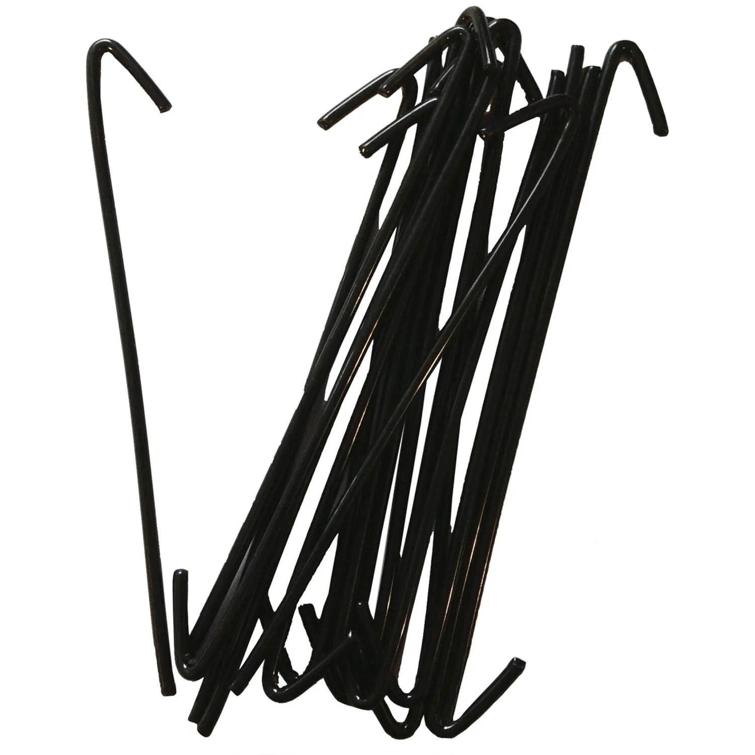 Black Chain Link Wire Ties and Chain Link Hook Ties, or Chain Link Fence Tie Wires. - Image 13
