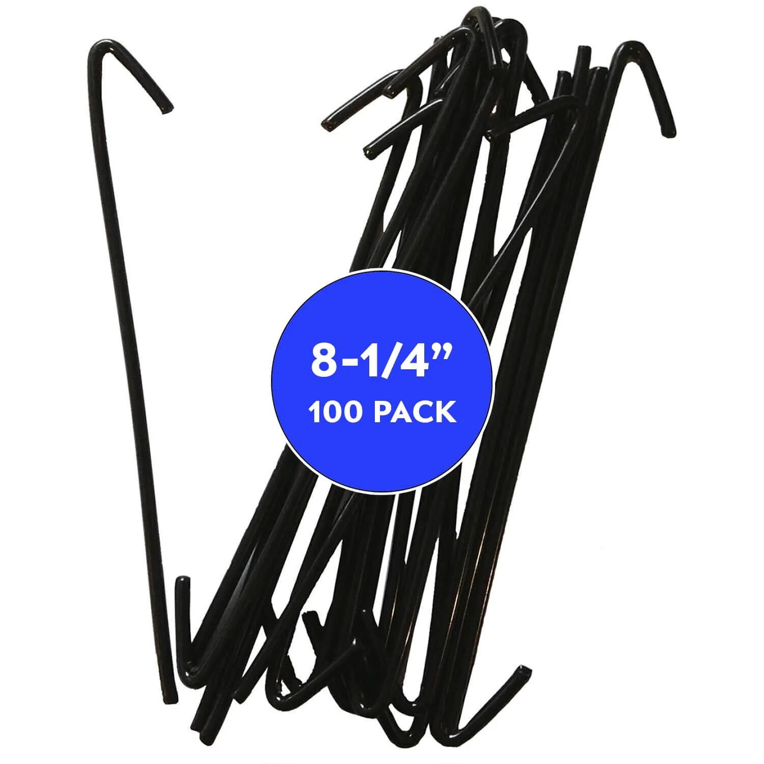 Black Chain Link Wire Ties and Chain Link Hook Ties, or Chain Link Fence Tie Wires. - Image 5