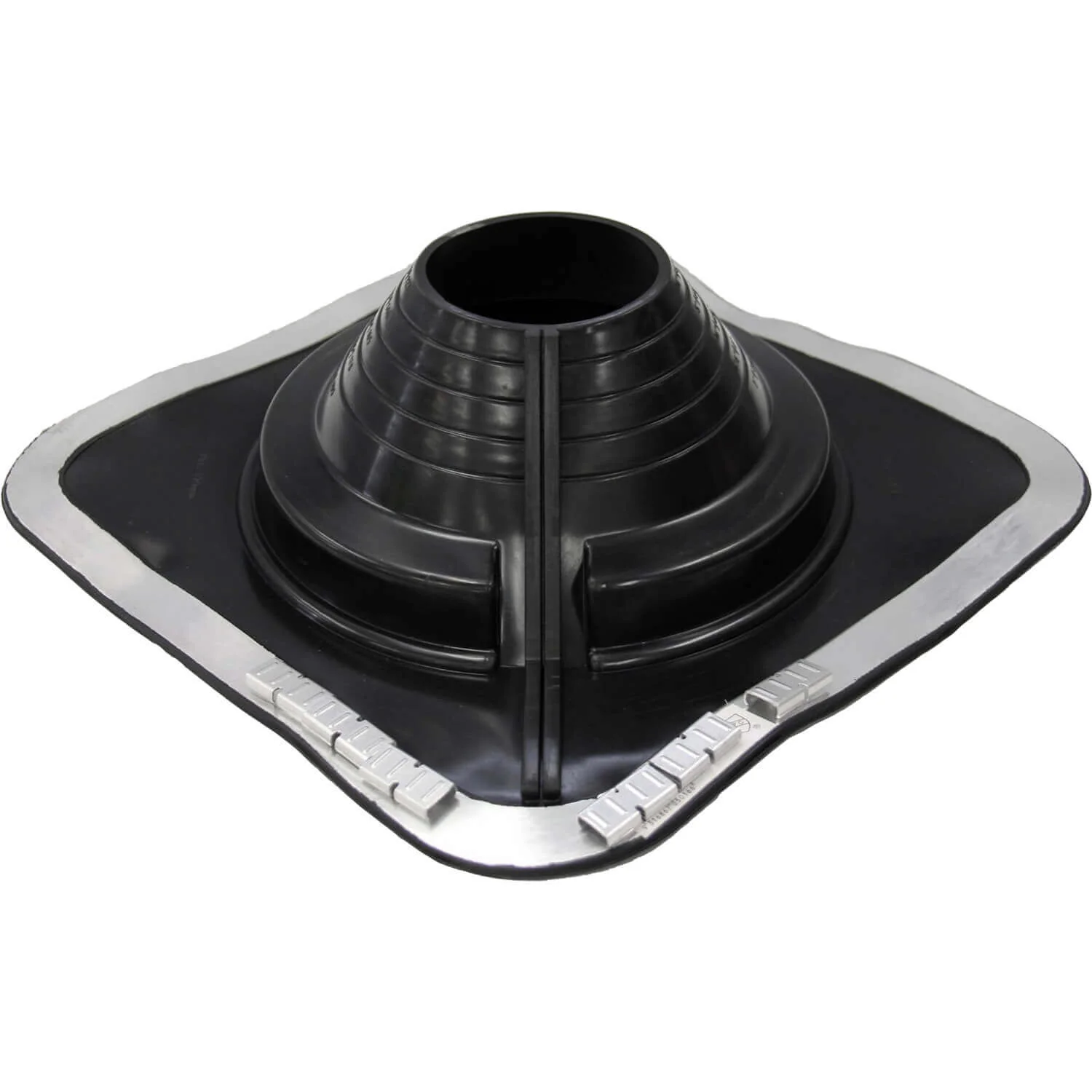 BLACK SQUARE BASE COMBO PIPE FLASHING BOOT:  EPDM Square Base Flexible Pipe Flashing - Image 23