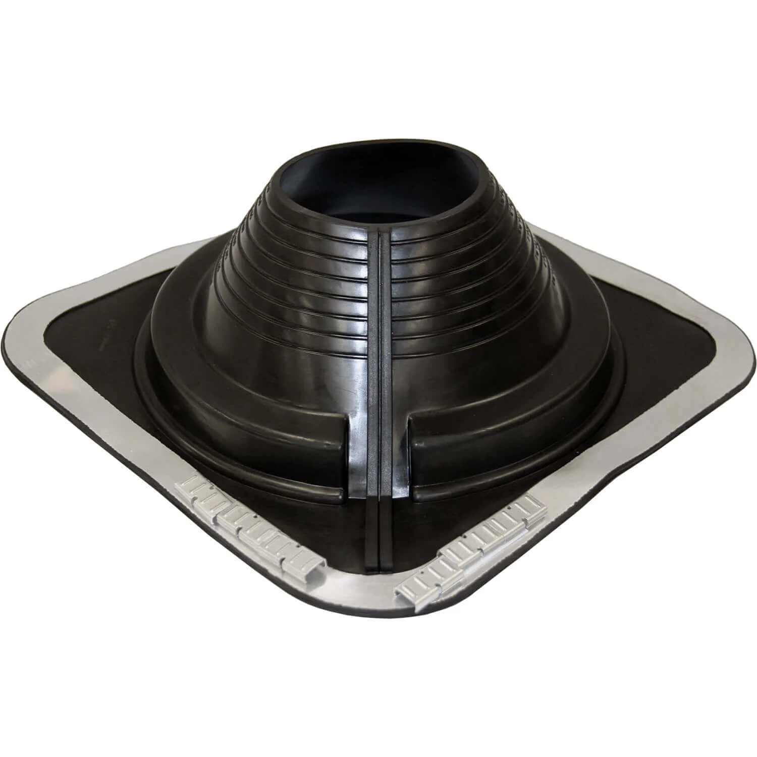 BLACK SQUARE BASE COMBO PIPE FLASHING BOOT:  EPDM Square Base Flexible Pipe Flashing - Image 8