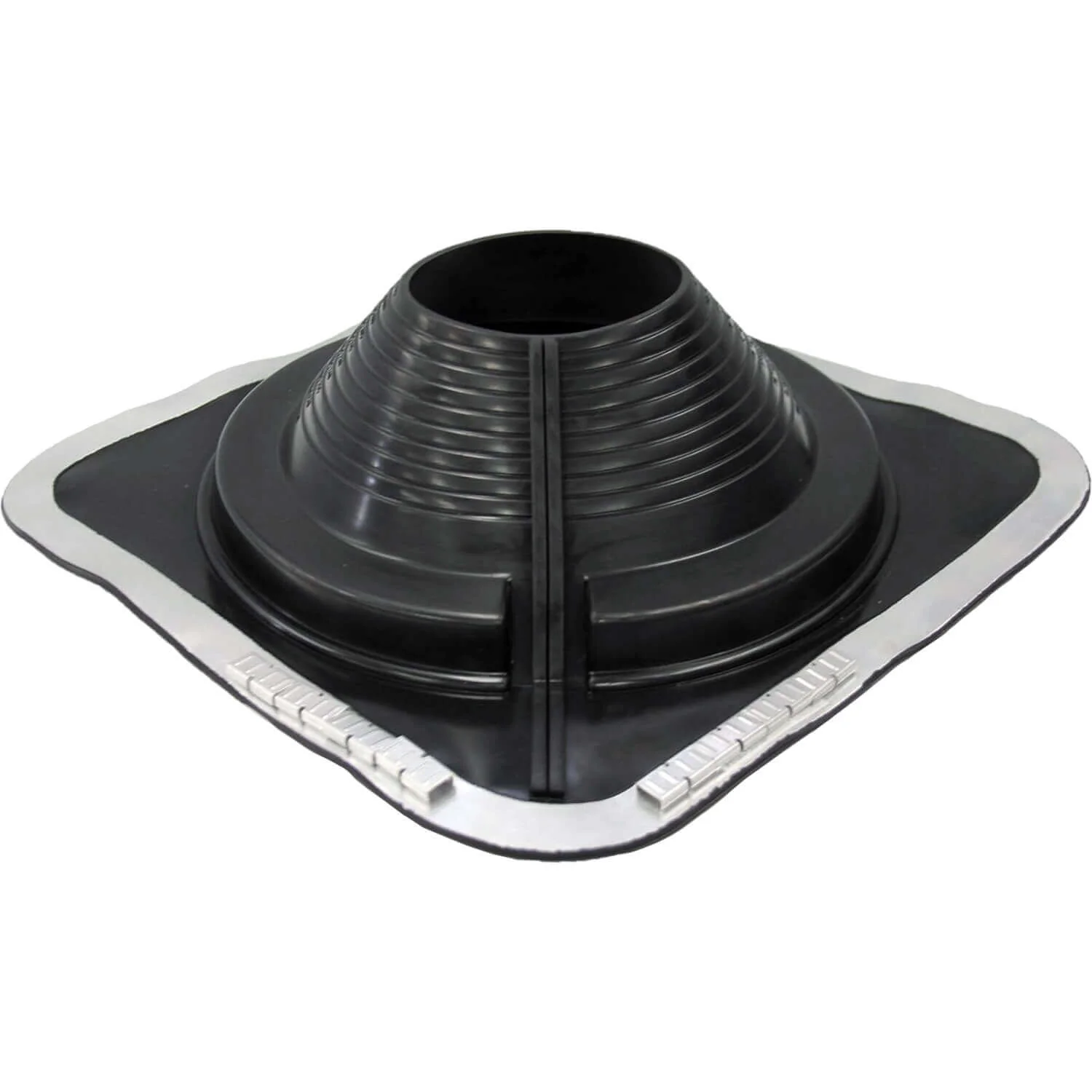 BLACK SQUARE BASE COMBO PIPE FLASHING BOOT:  EPDM Square Base Flexible Pipe Flashing - Image 9