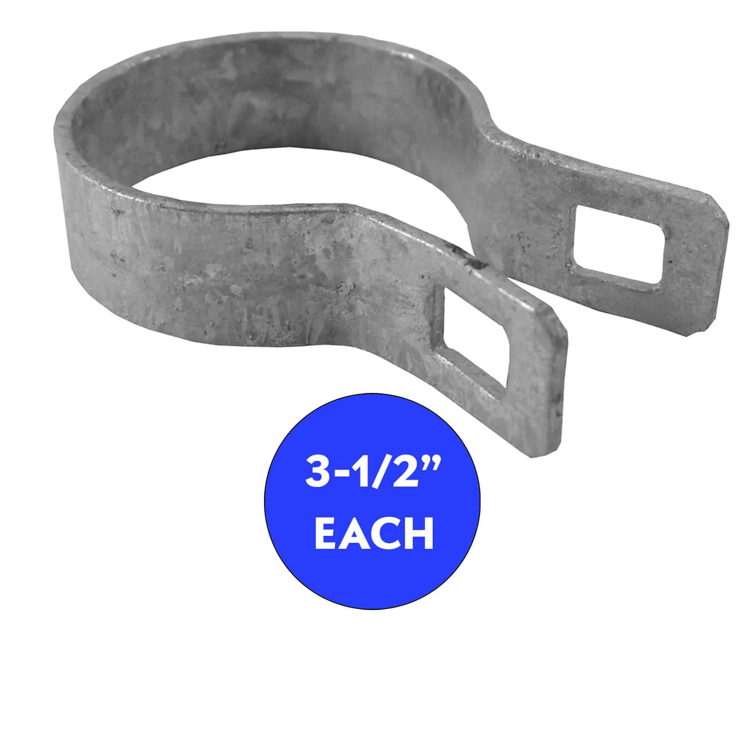 Galvanized Brace Band for Chain Link Fence - Rail End Bracket - Image 10
