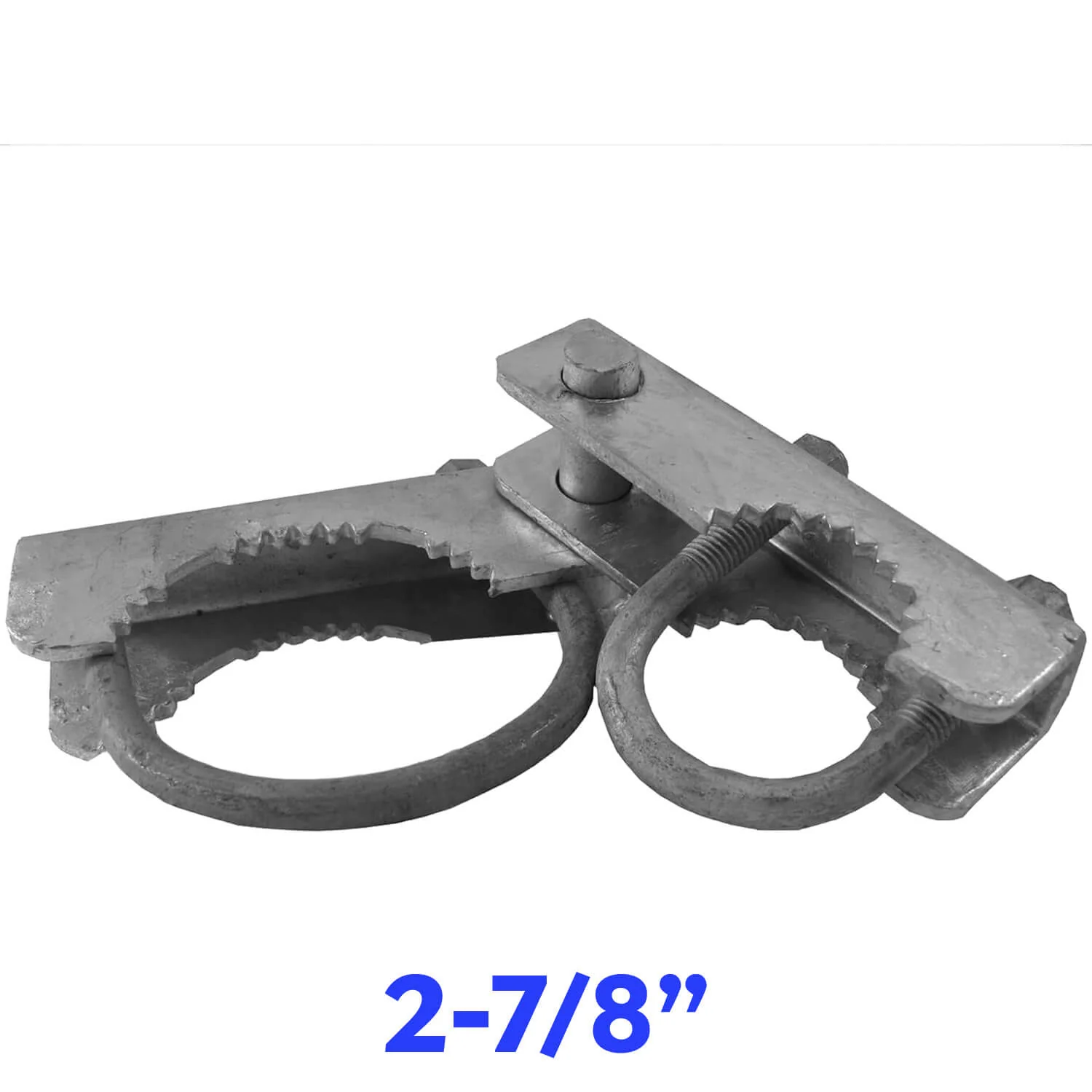 Chain Link Fence 180 Degree Commercial Duty Gate Hinge - Chain Link Post Gate Hinge - Hinge "U" Bolts Included - 1 Hinge Assembly - Image 17