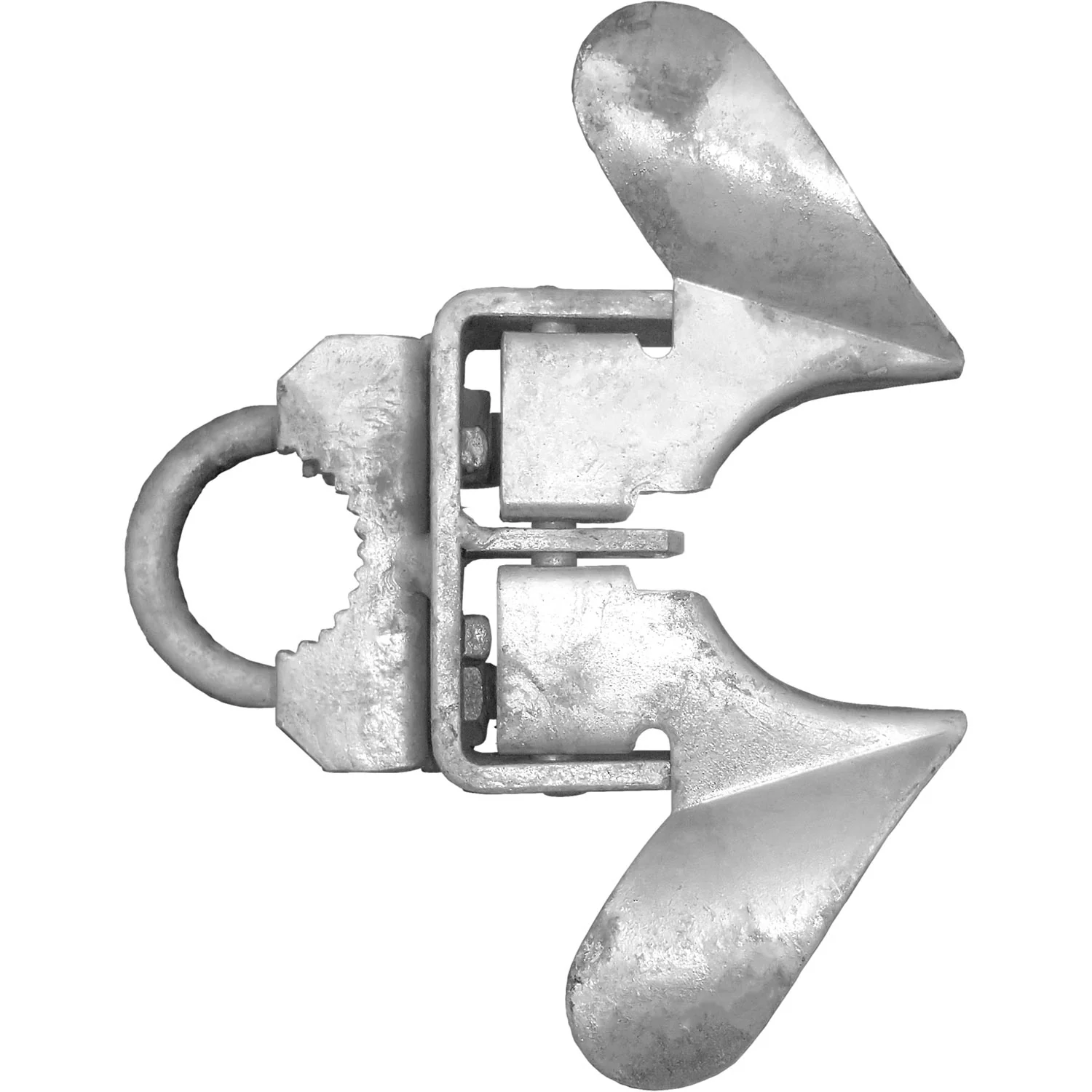 Galvanized Chain Link Fence Butterfly Gate Latches - Image 6
