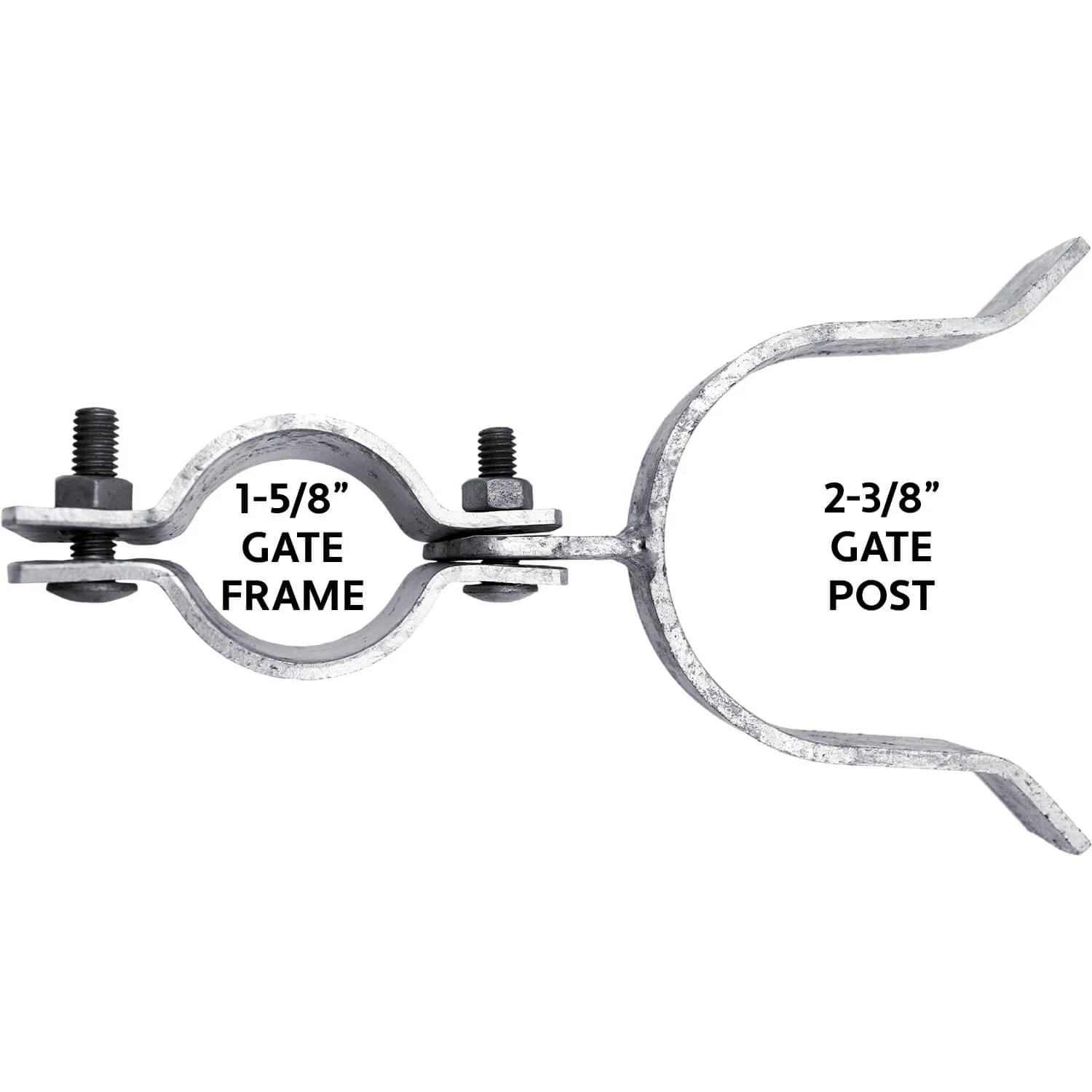 Chain Link Fence Gate Fork Latch -  Fence Gate Latch - Galvanized Fence Gate Latch With Hole for Padlock - Image 15