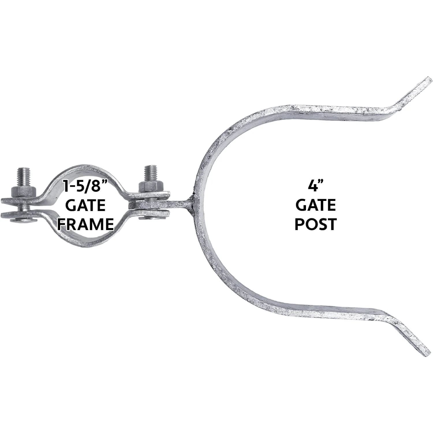 Chain Link Fence Gate Fork Latch -  Fence Gate Latch - Galvanized Fence Gate Latch With Hole for Padlock - Image 46