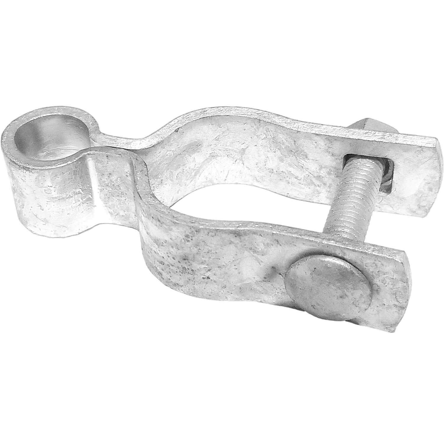 Chain Link Fence Gate Frame Hinge -Galvanized Chain Link Post Gate Frame Hinge - Nut/Bolt Included for Hinge - Image 10