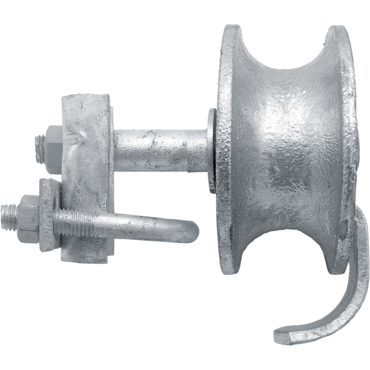 Chain Link Fence Rolling Gate Track Wheel Roller in Steel and Nylon Versions - Image 10