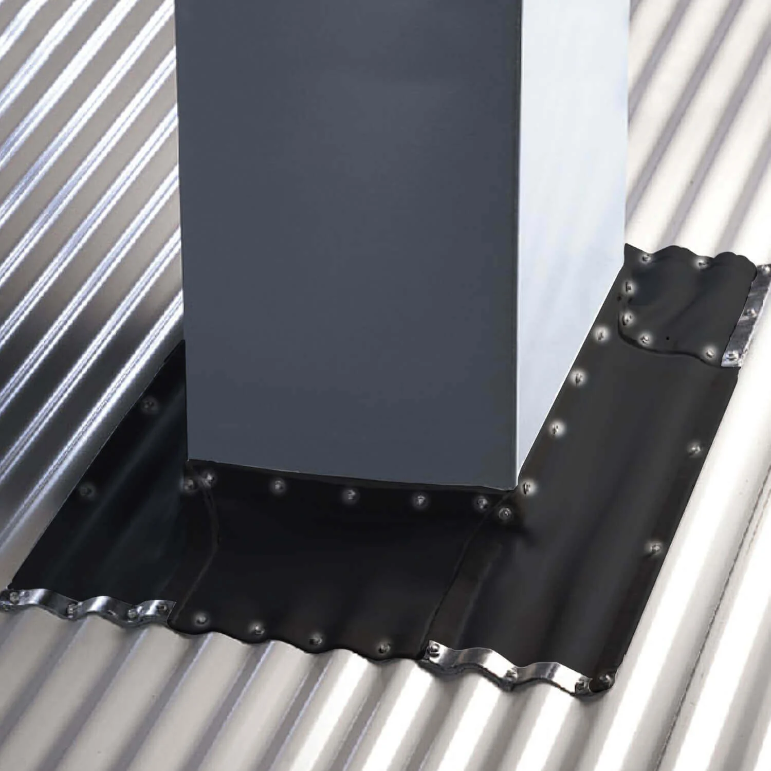 DEKSTRIP FLEXIBLE PIPE FLASHING - EPDM Flexible Pipe Flash Dekstrip(one-size-fits-all) Roof Jack Pipe Boot onsite adjustable,attaches easily with roof screws - Image 11