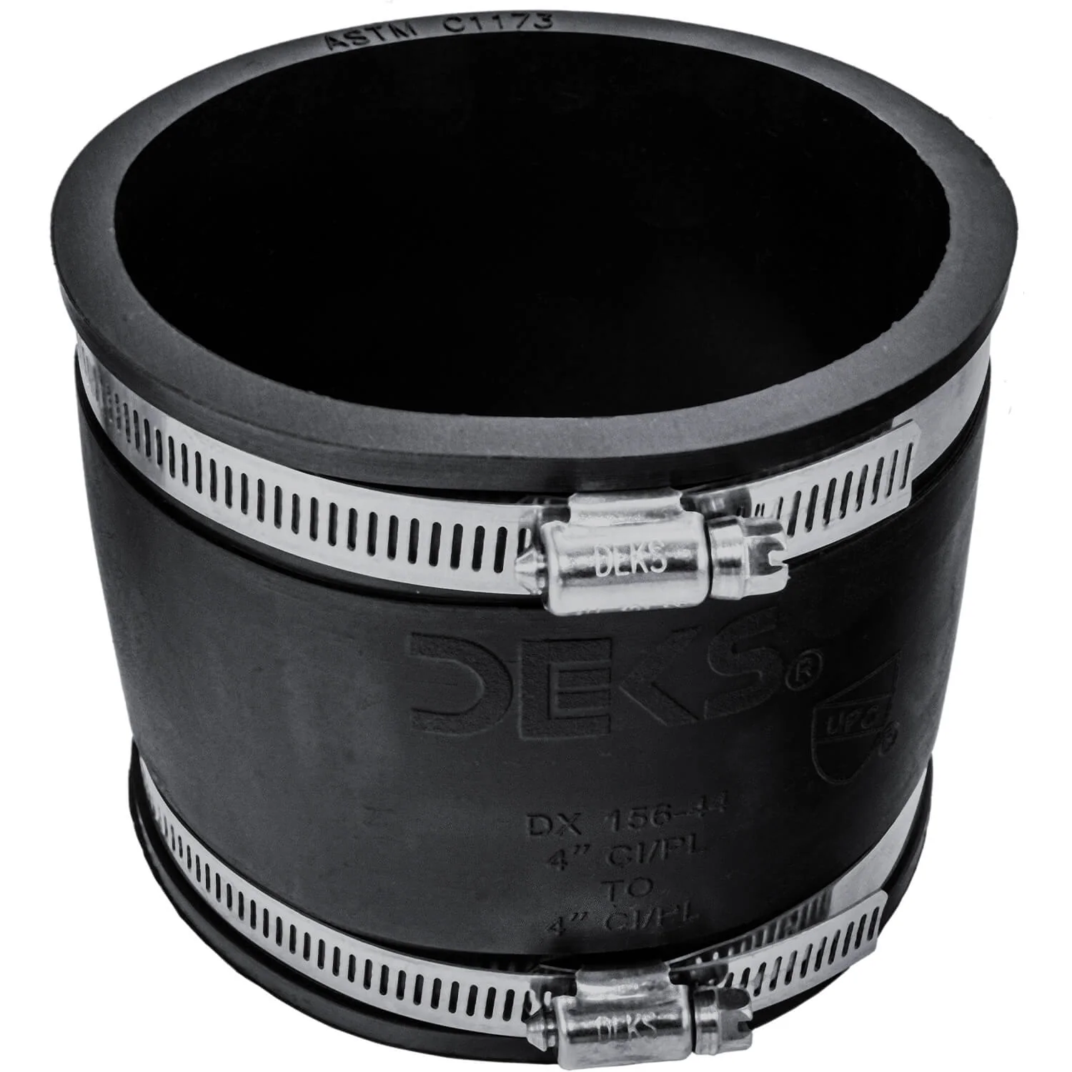 DEKS  Flexible Pipe Coupler - Leak-Proof for Clay, PVC, Copper, and Steel Connections - Image 17