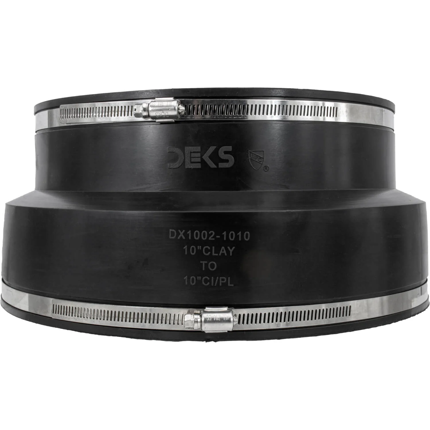 DEKS  Flexible Pipe Coupler - Leak-Proof for Clay, PVC, Copper, and Steel Connections - Image 20
