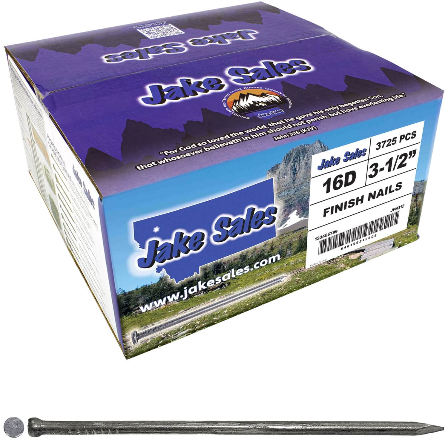 Finish Nails used for "finishing" projects and are non-structural in nature. Common uses for a finish nail are installing crown molding, baseboards, paneling and other projects - Image 6