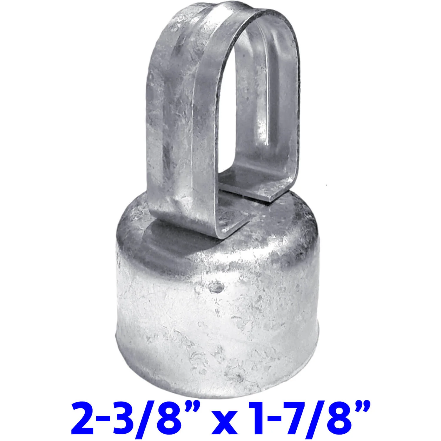 Galvanized Pressed Steel Chain Link Fence Loop Cap (Eye Top) - Image 21