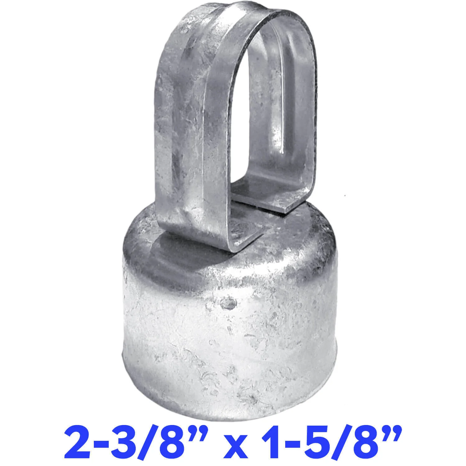 Galvanized Pressed Steel Chain Link Fence Loop Cap (Eye Top) - Image 31