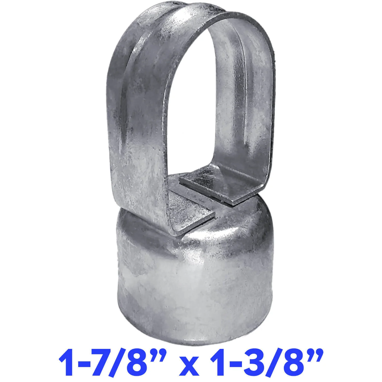 Galvanized Pressed Steel Chain Link Fence Loop Cap (Eye Top) - Image 42