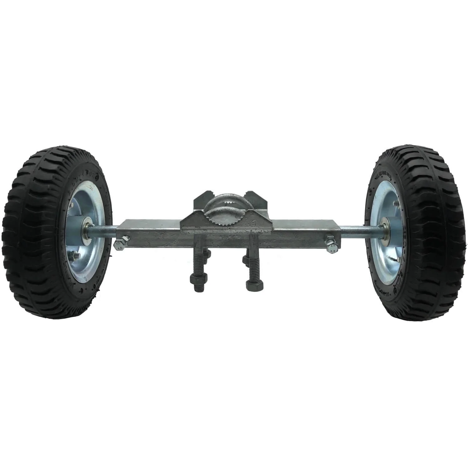 Gate Wheel Carriers for Chain Link Fence Rolling/Sliding Gates. Various Styles and Widths, Hard Rubber Wheels and Pneumatic Rubber Wheels - Image 5