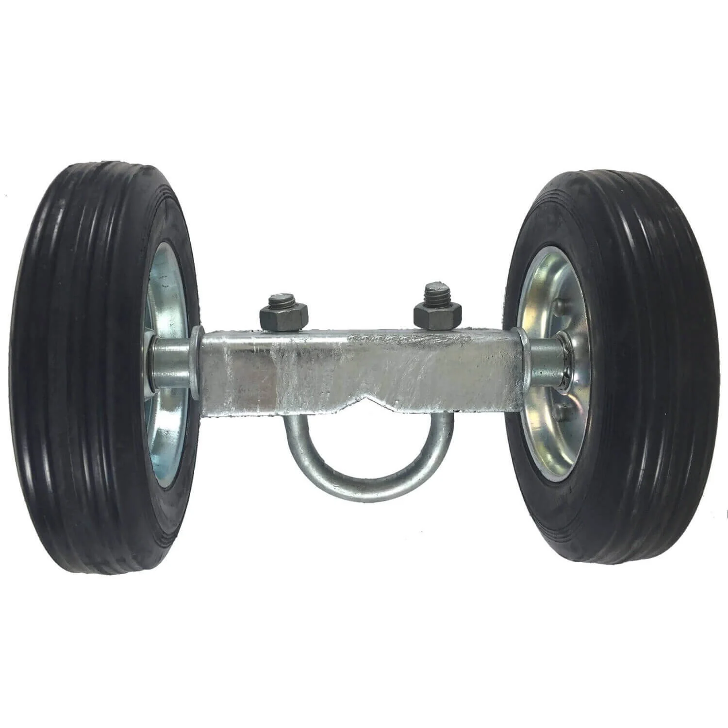 Gate Wheel Carriers for Chain Link Fence Rolling/Sliding Gates. Various Styles and Widths, Hard Rubber Wheels and Pneumatic Rubber Wheels - Image 8