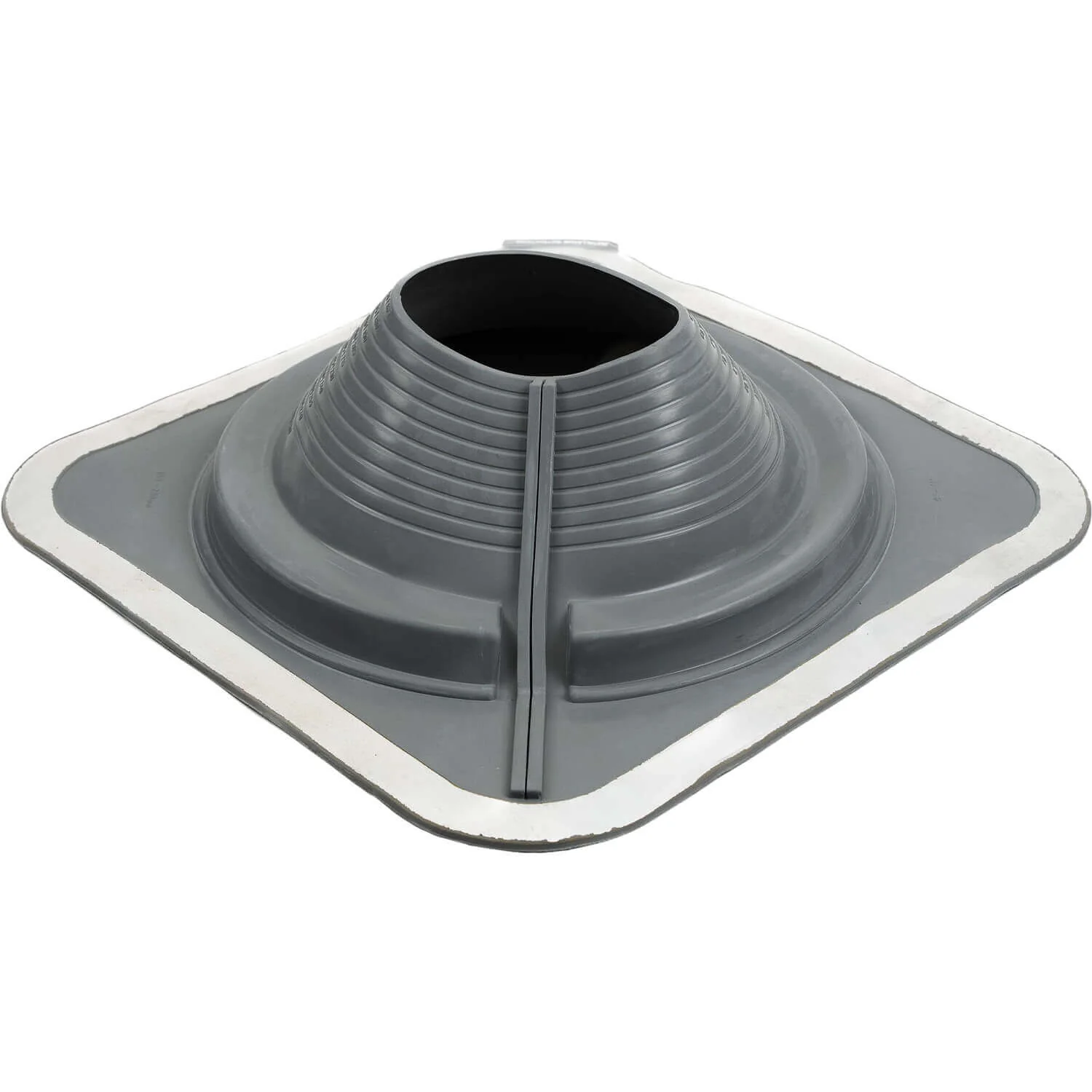 GRAY DEKTITE SQUARE BASE COMBO PIPE FLASHING BOOT:  EPDM Square Base Flexible Pipe Flashing Dektite - Image 23